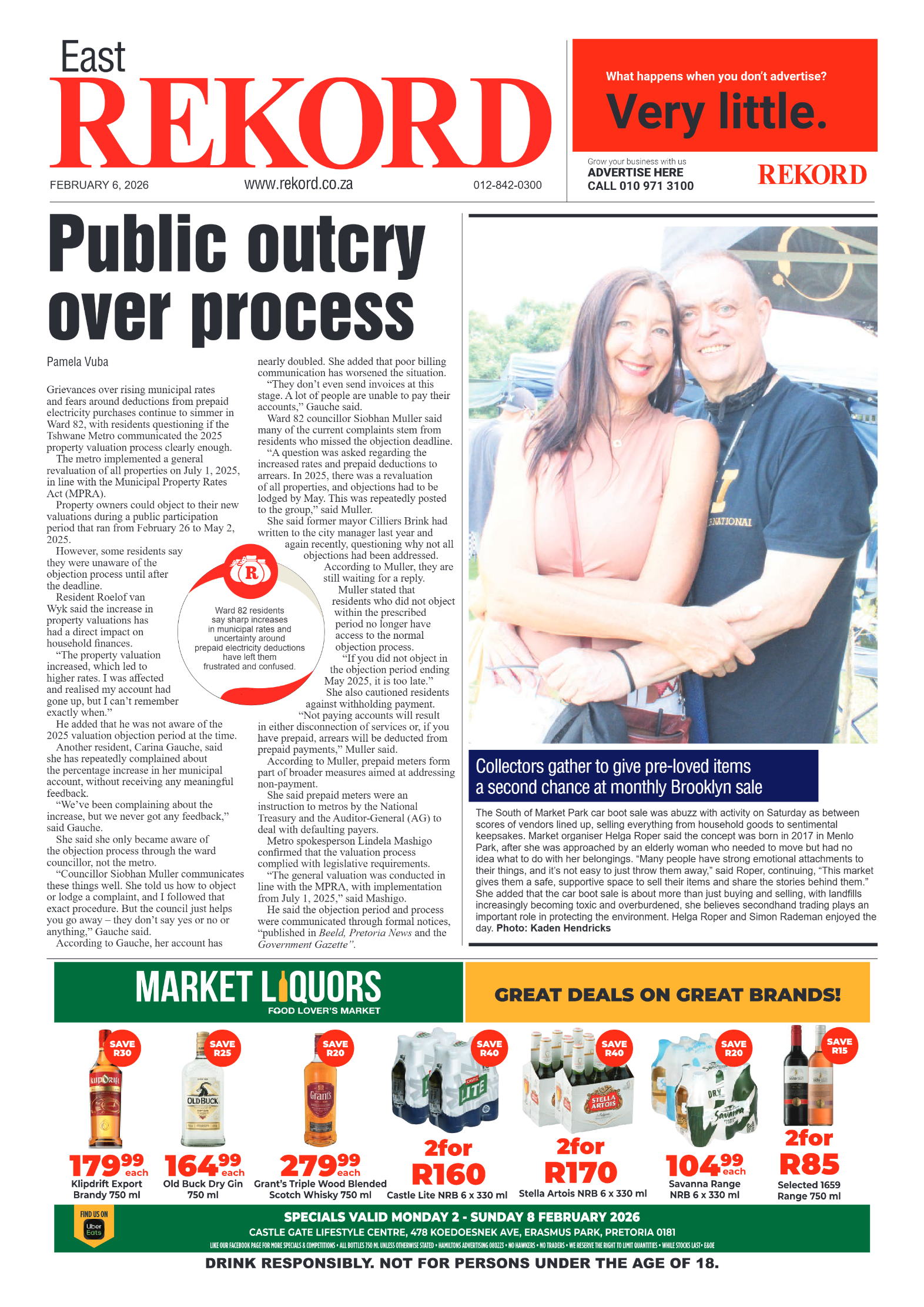 Rekord East 6 February 2026 page 1