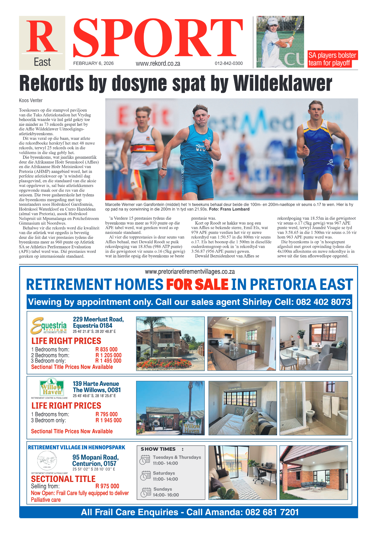 Rekord East 6 February 2026 page 8