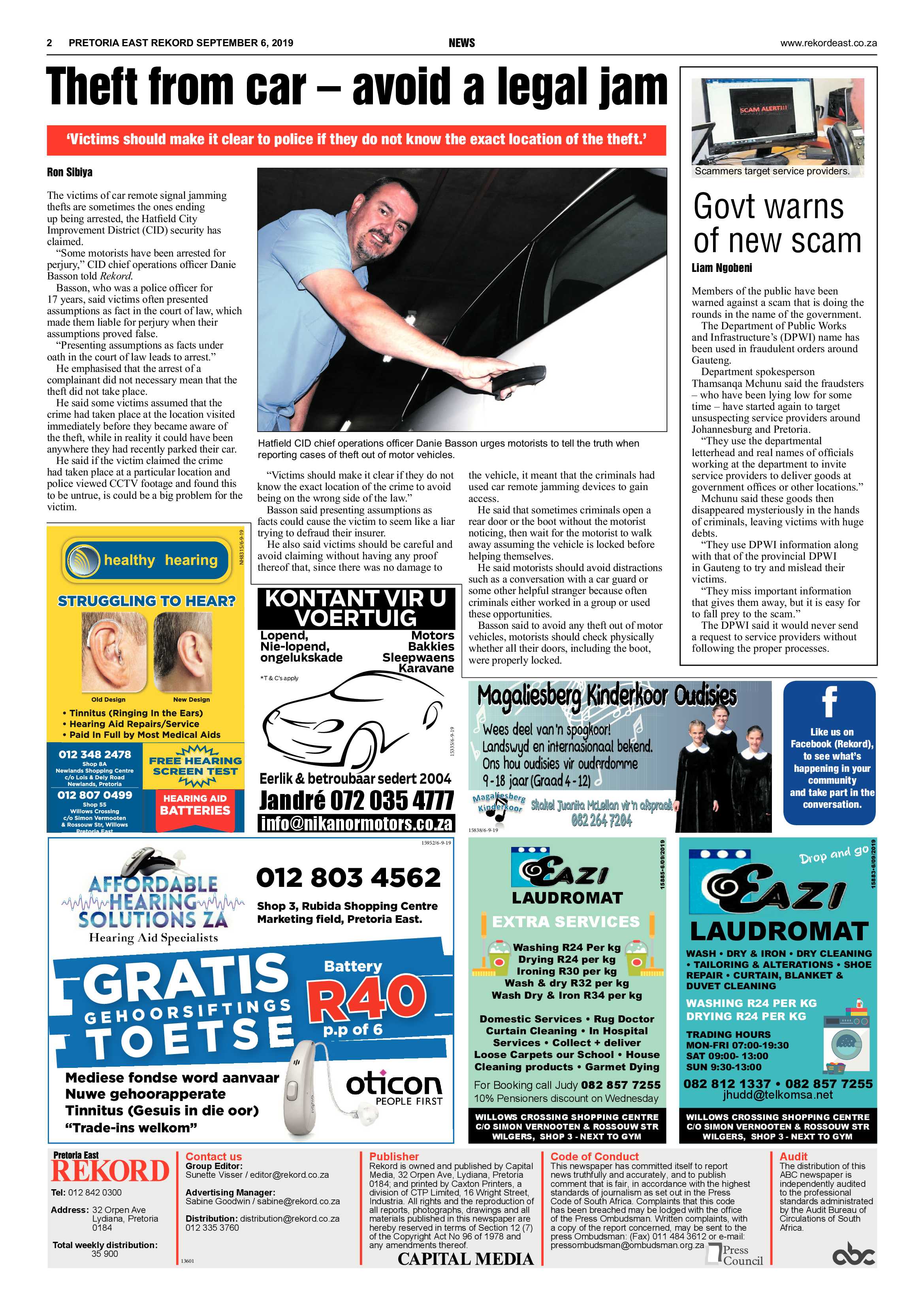 Rekord East 6 September 2019 page 2