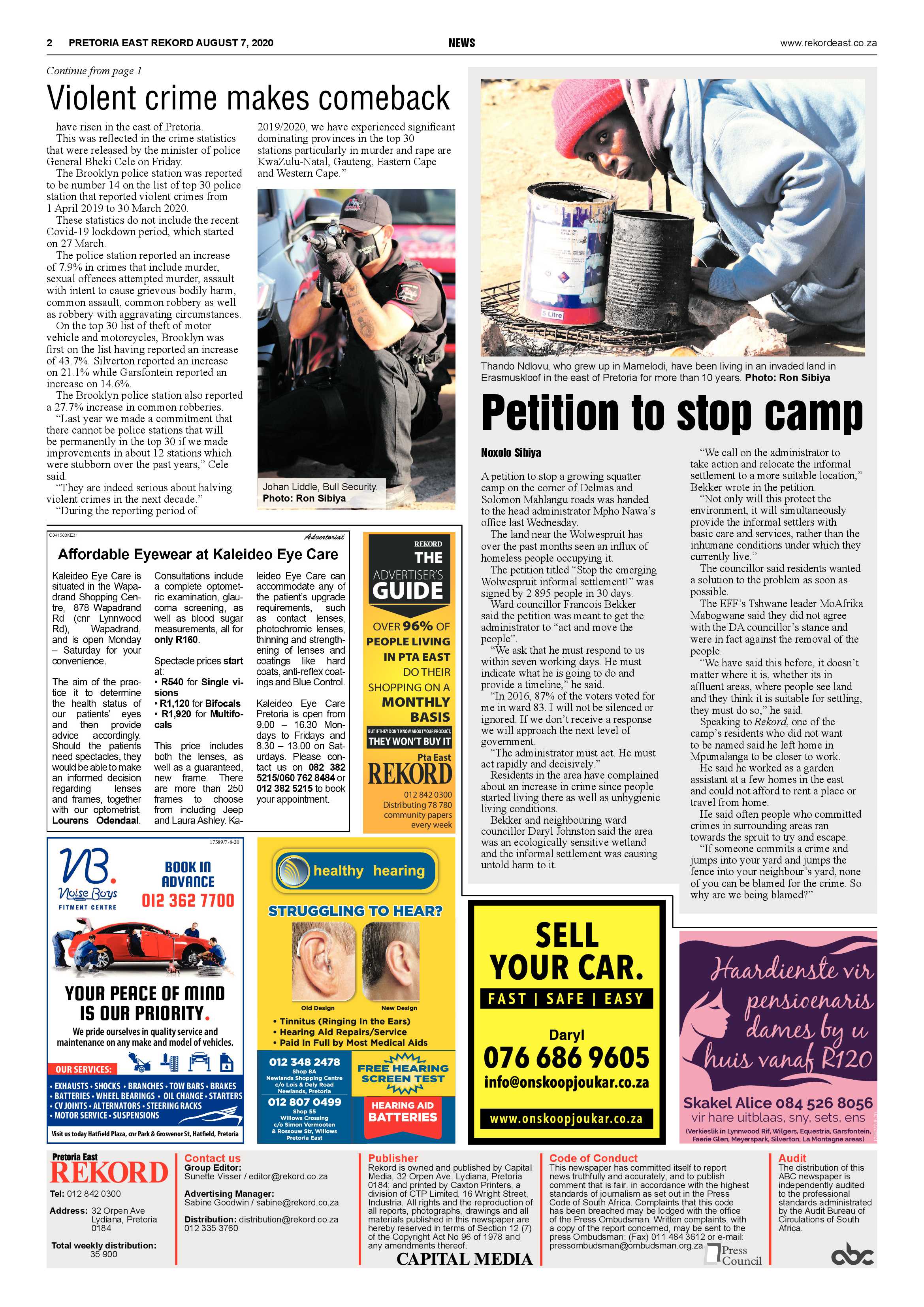 Rekord East 7 August 2020 page 2