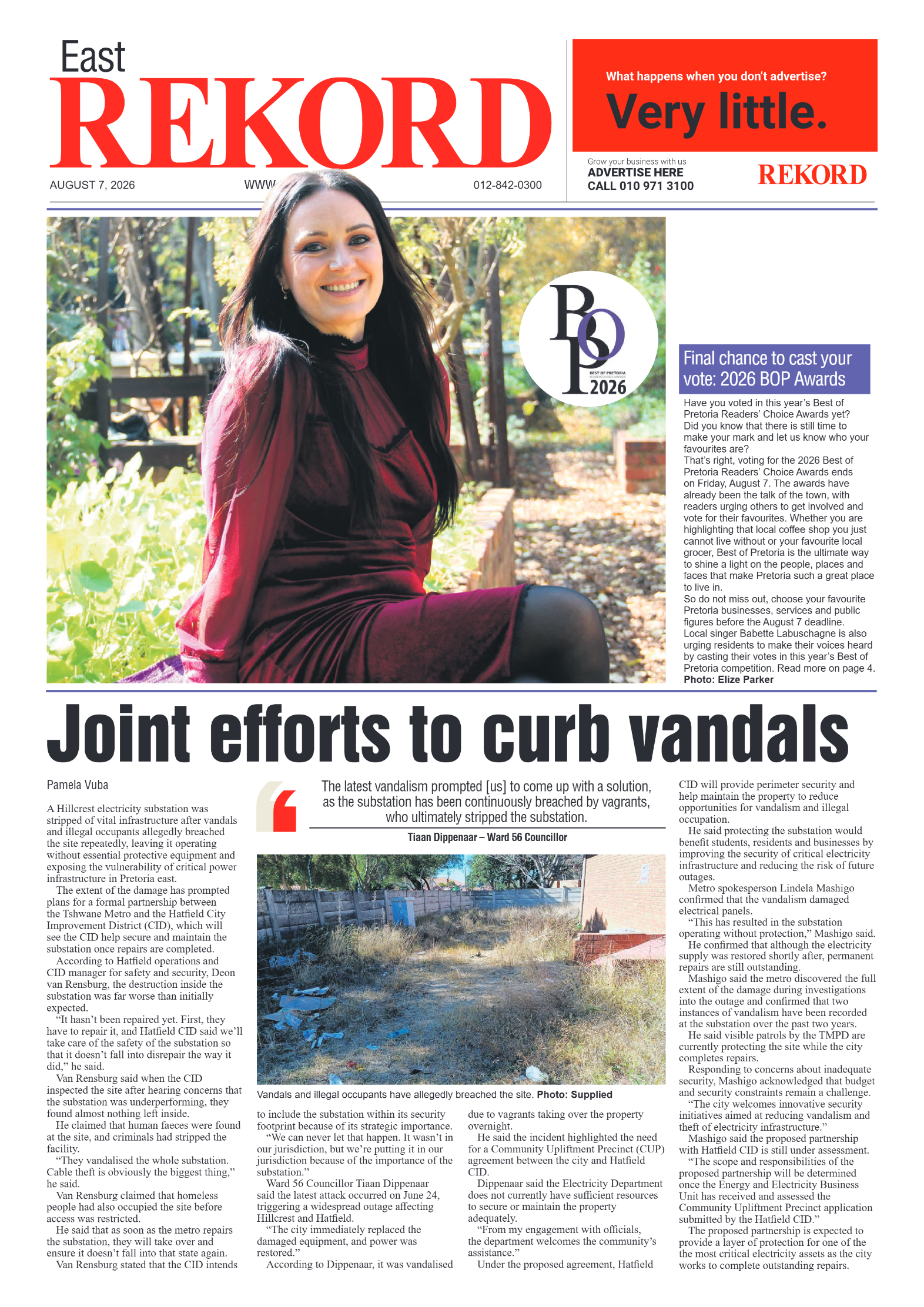 Rekord East 7 August 2026 page 3