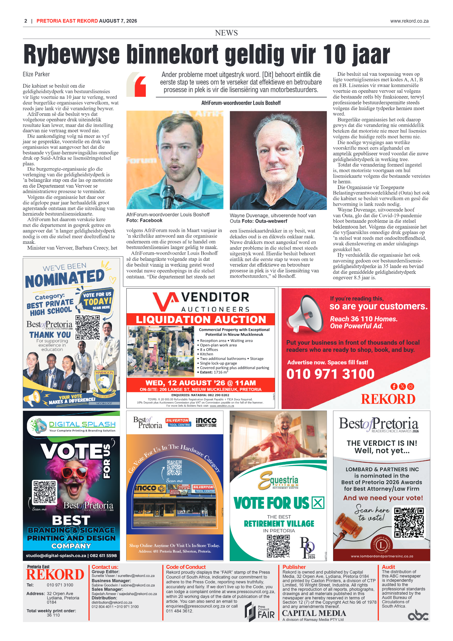Rekord East 7 August 2026 page 4