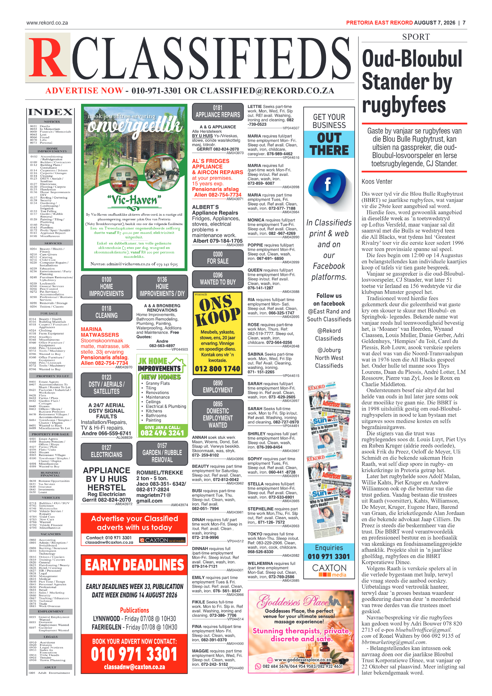 Rekord East 7 August 2026 page 9