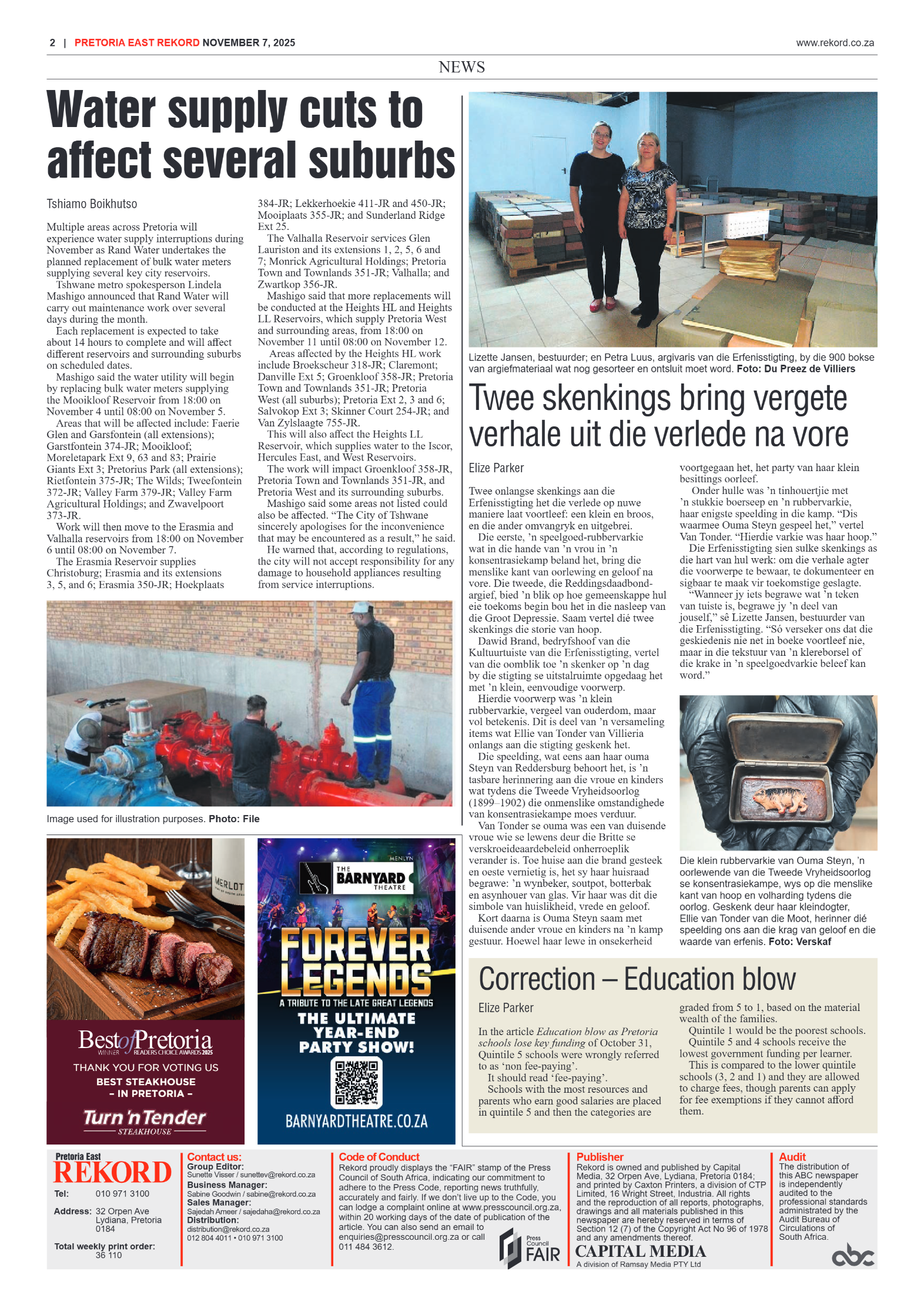 Rekord East 7 November 2025 page 2