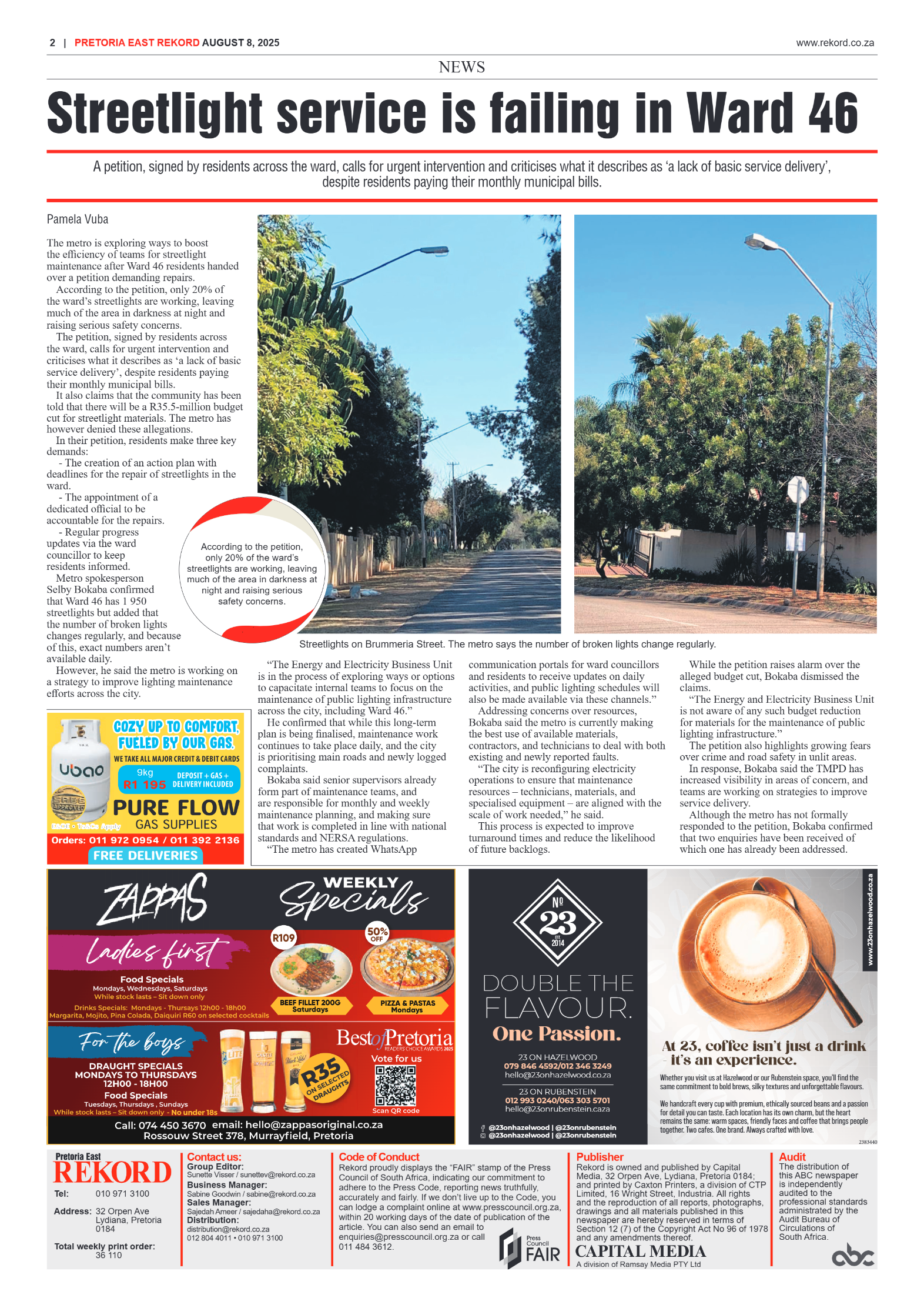 Rekord East 8 August 2025 page 2