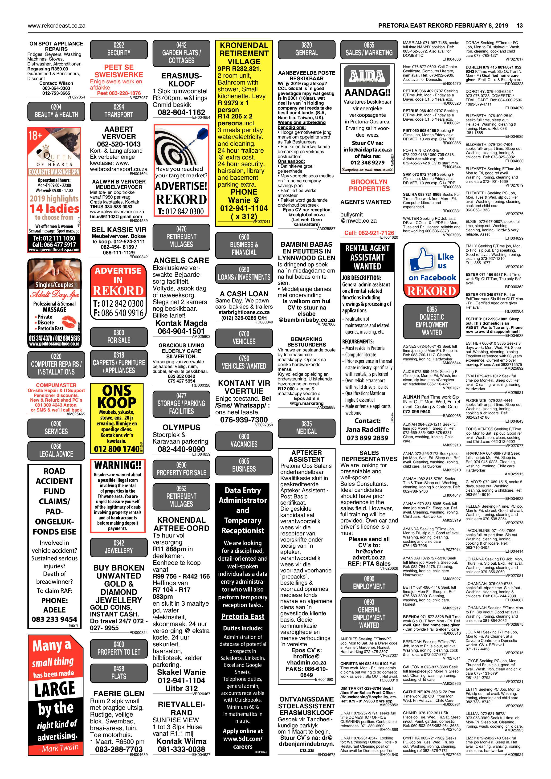Rekord East 8 February 2019 page 13