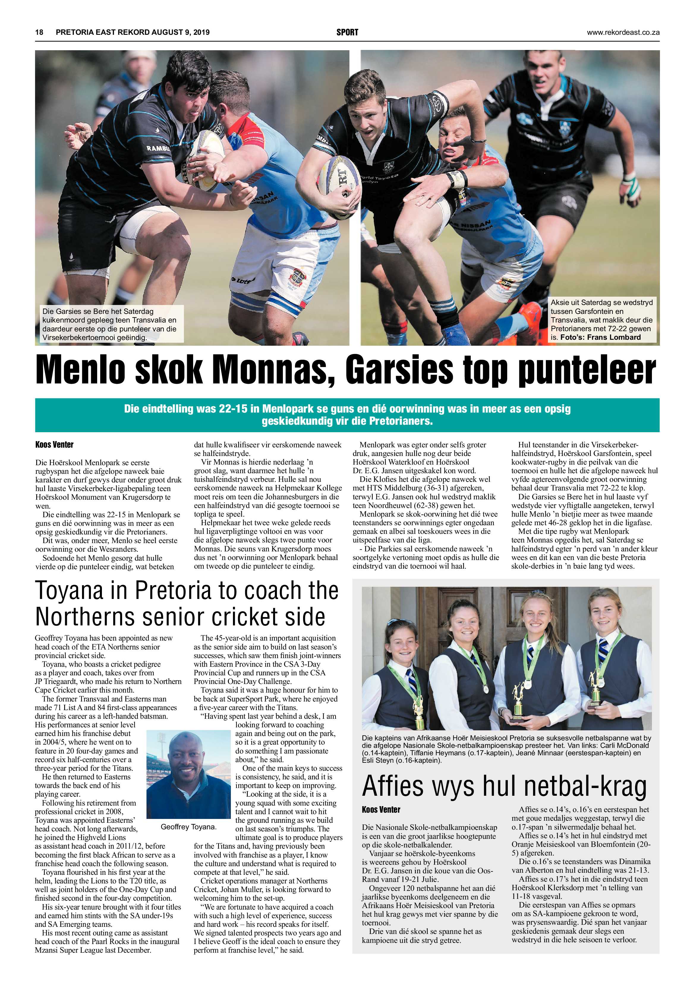 Rekord East 9 August 2019 page 18