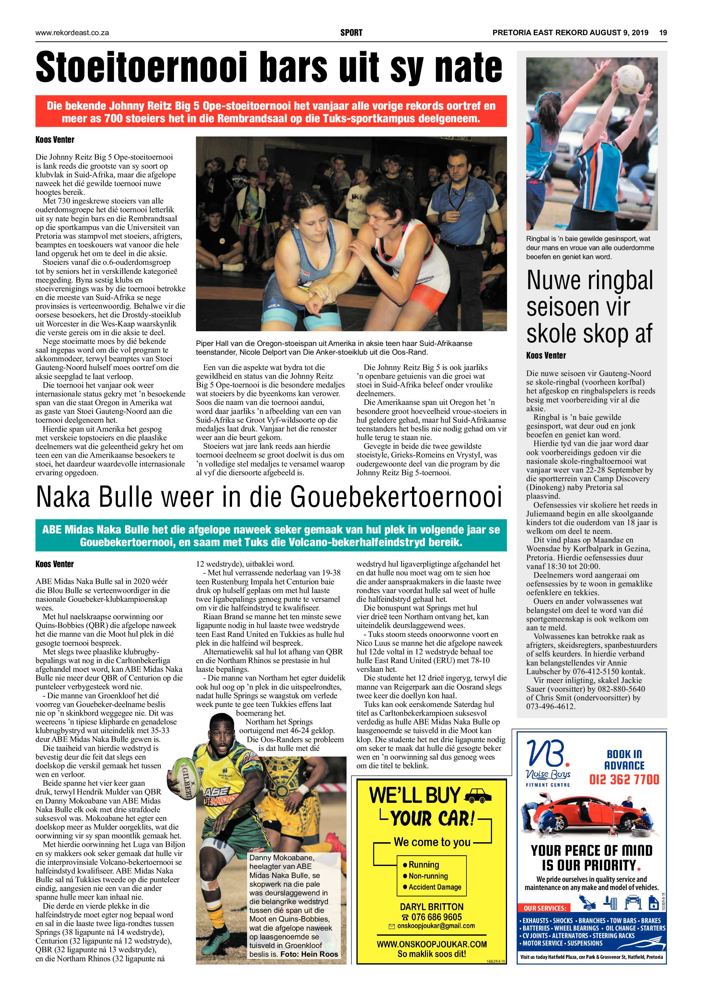 Rekord East 9 August 2019 page 19