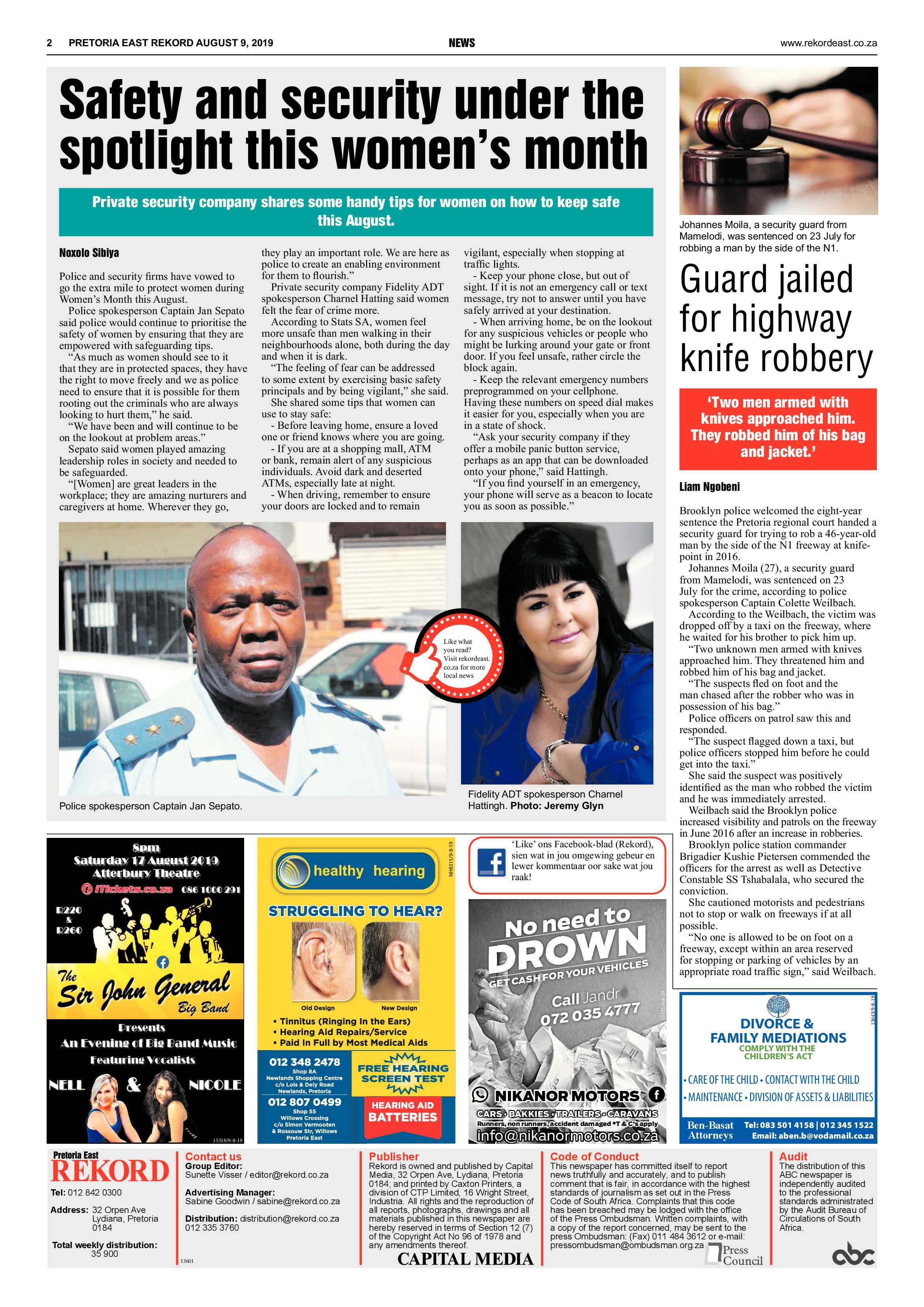 Rekord East 9 August 2019 page 2
