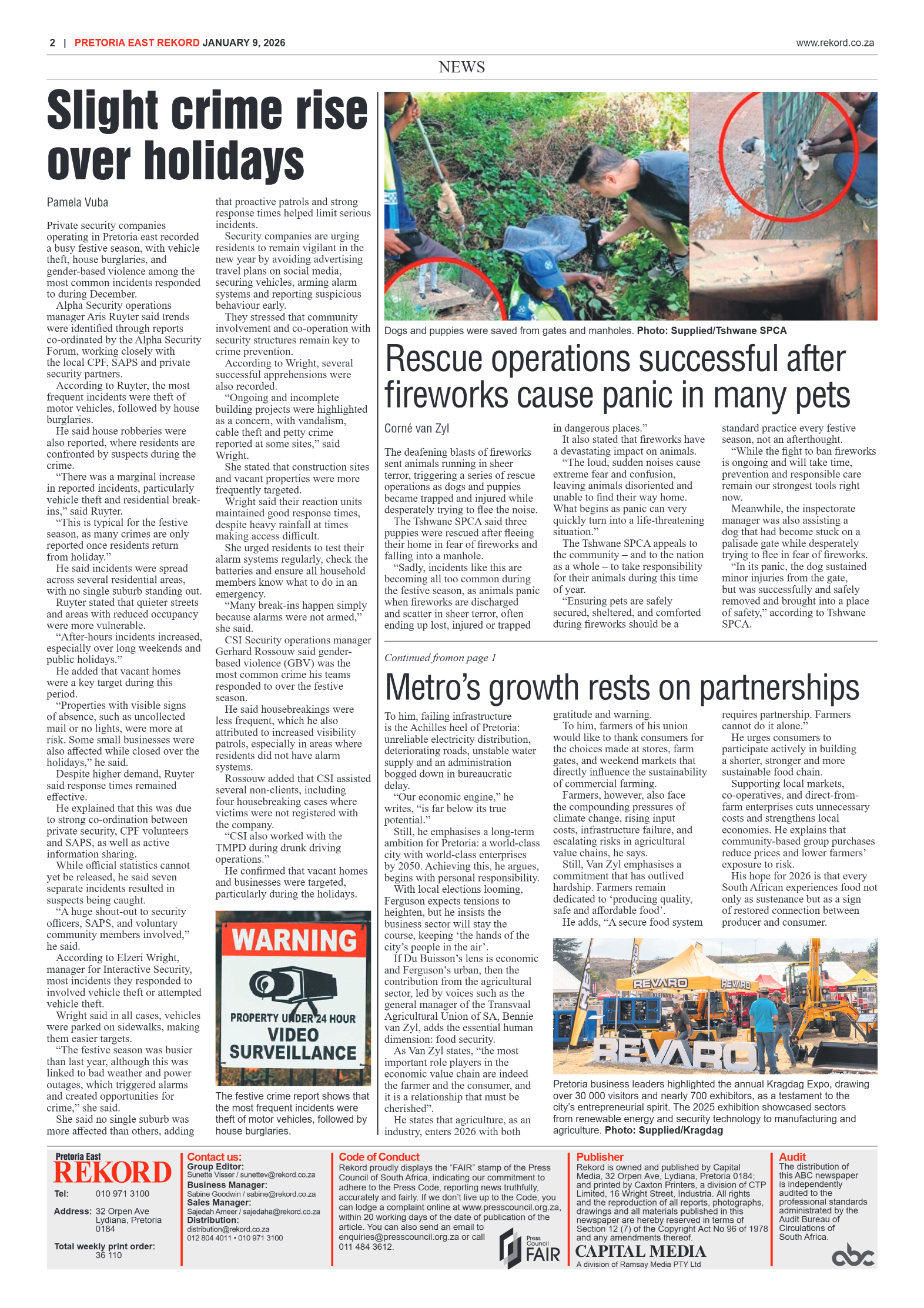 Rekord East 9 January 2026 page 2