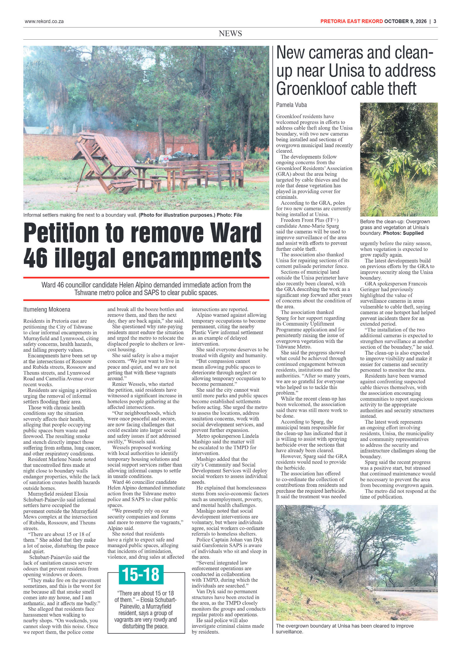Rekord East – 9 October 2026 page 5