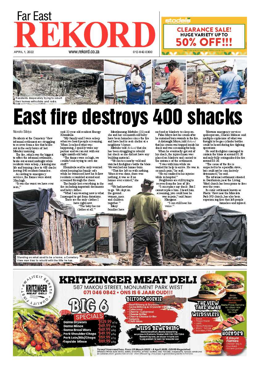 Rekord Far East 01 April 2022 page 1
