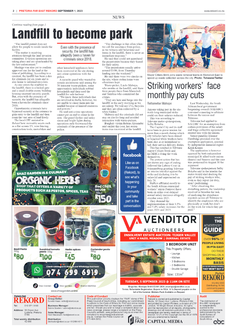 Rekord Far East 01 September 2023 page 2
