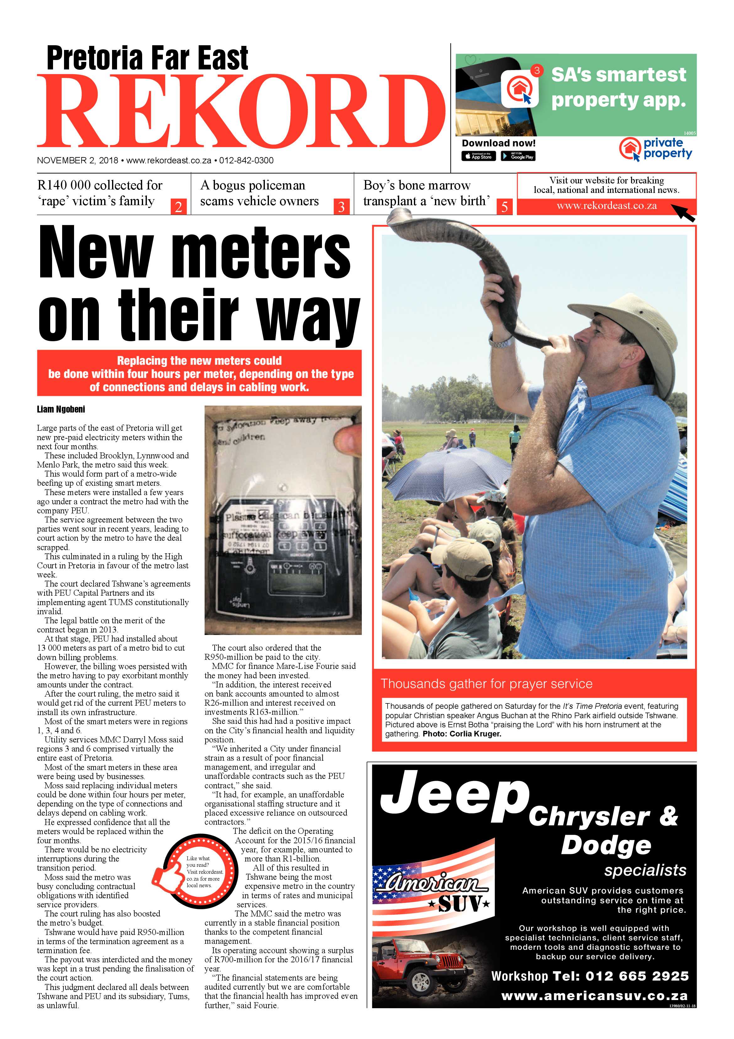 Rekord Far East 02 November 2018 page 1