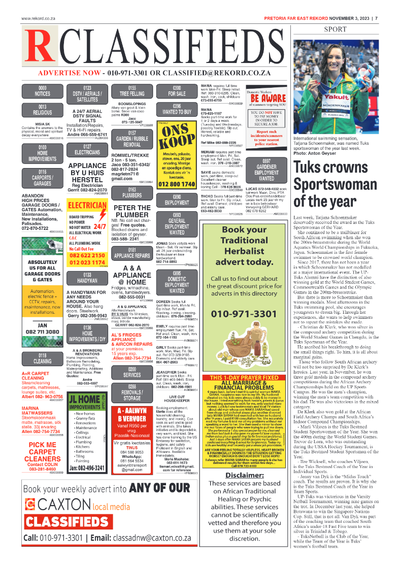 Rekord Far East 03 November 2023 page 7