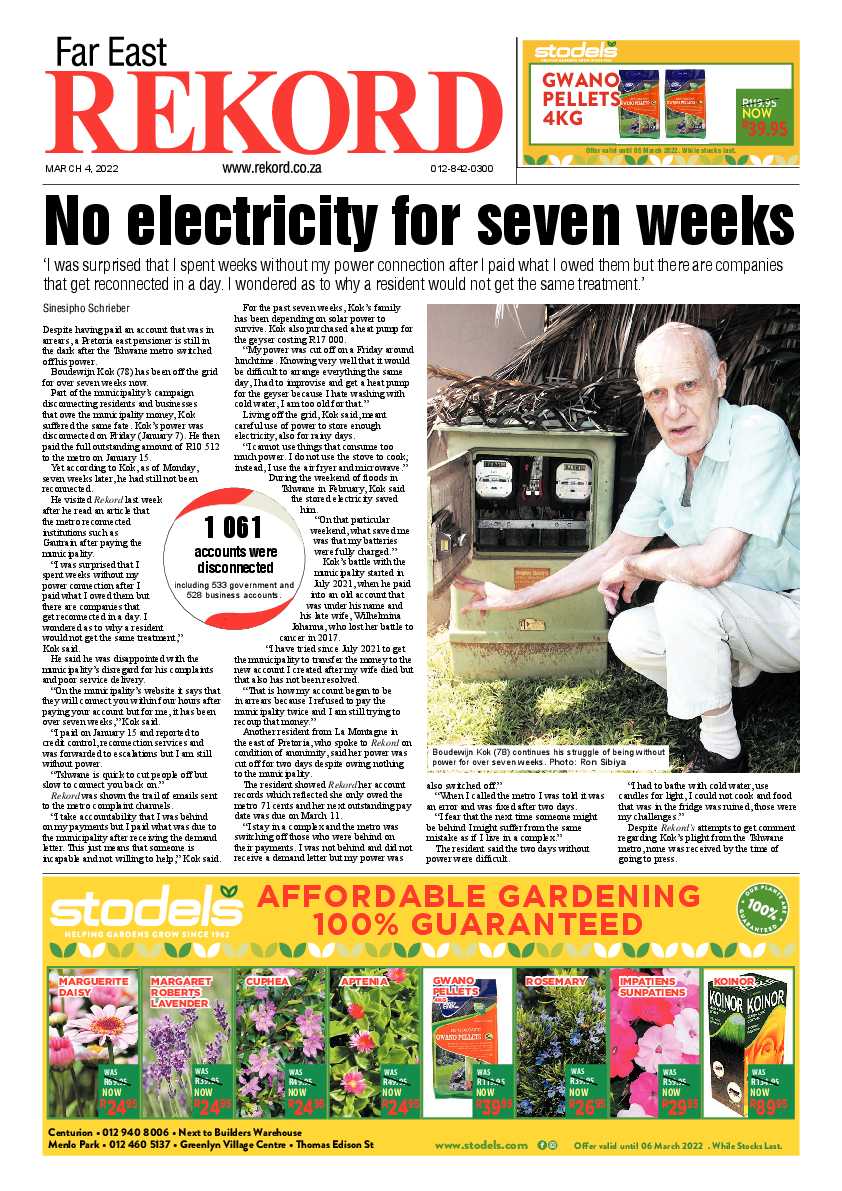 Rekord Far East 04 March 2022 page 1