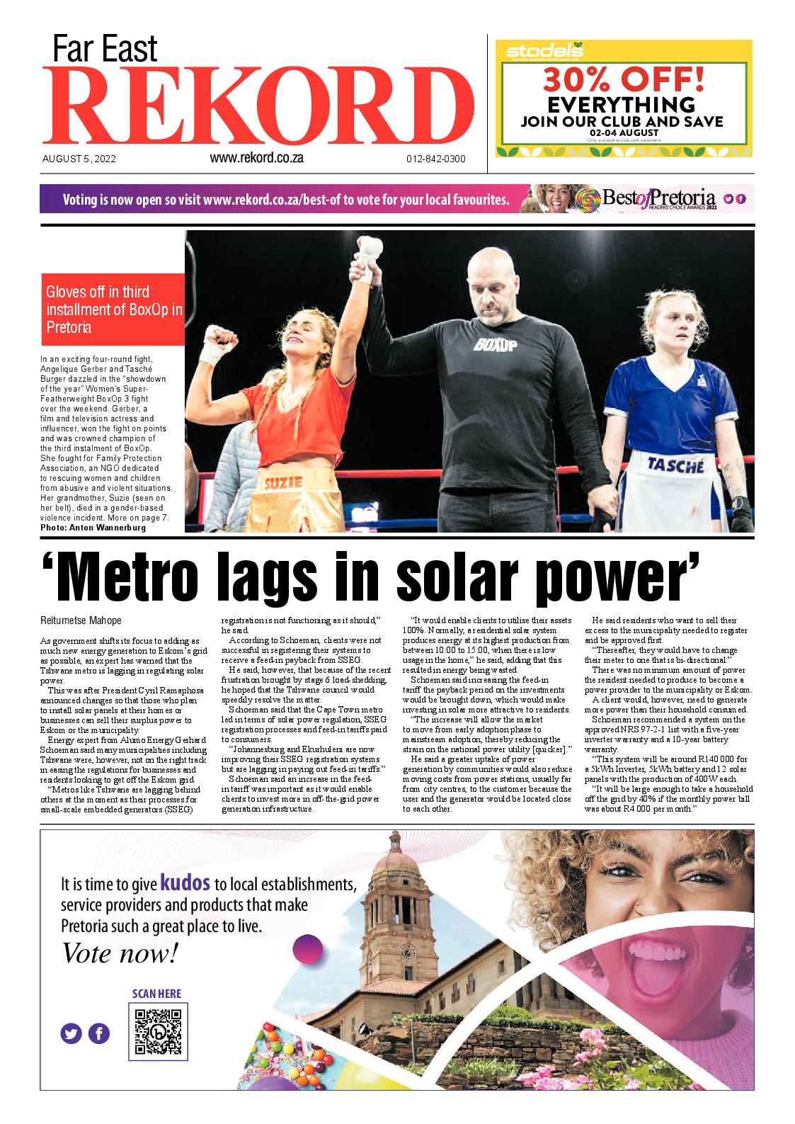 Rekord Far East 05 August 2022 page 1