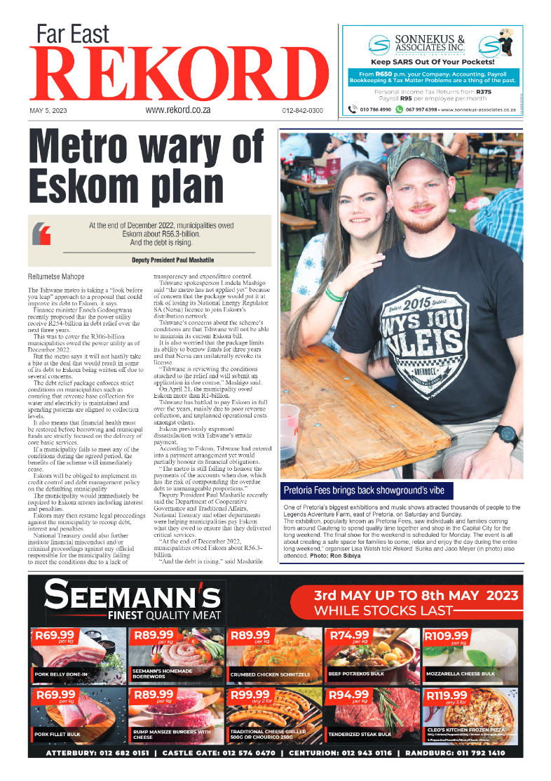 Rekord Far East 05 May 2023 page 1
