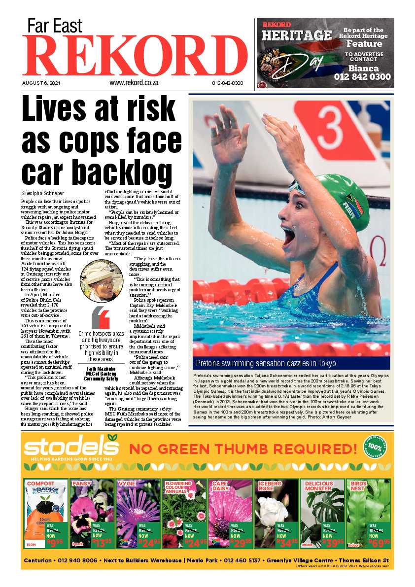 Rekord Far East 06 August 2021 page 1