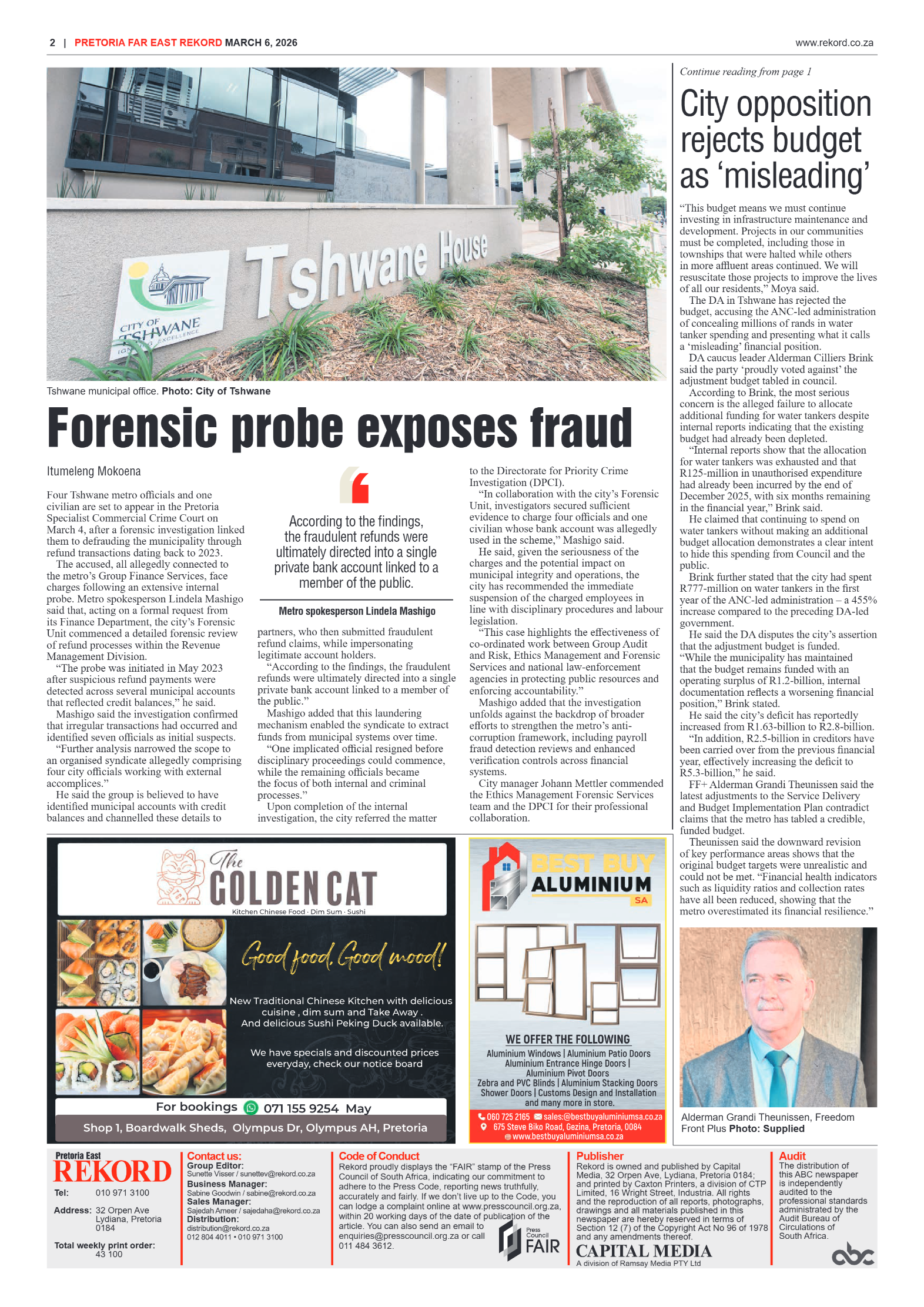 Rekord Far East 06 March 2026 page 2