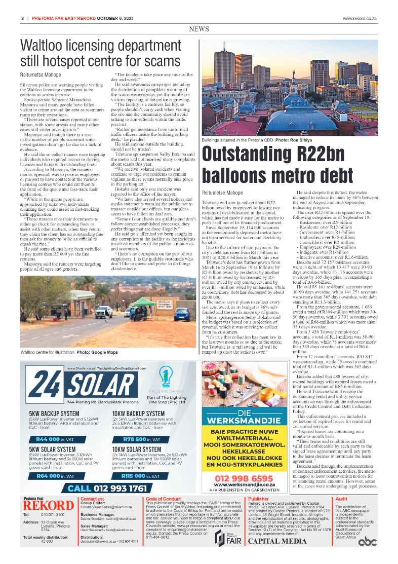 Rekord Far East 06 October 2023 page 2