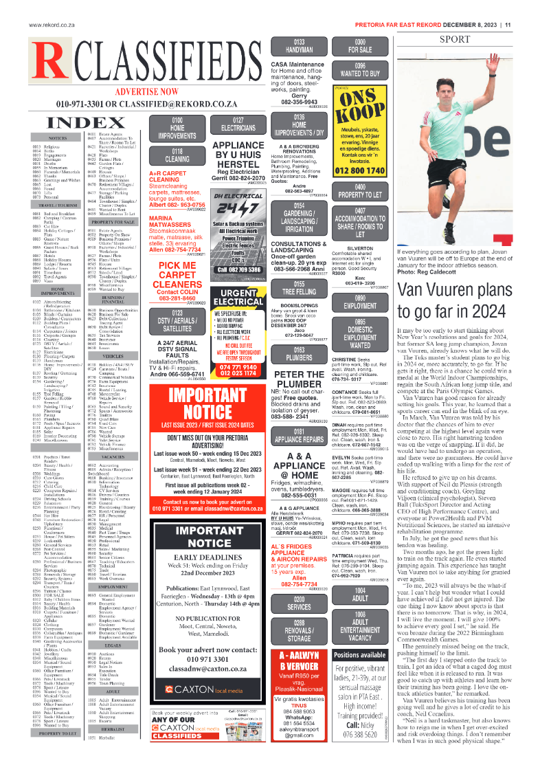 Rekord Far East 08 December 2023 page 11