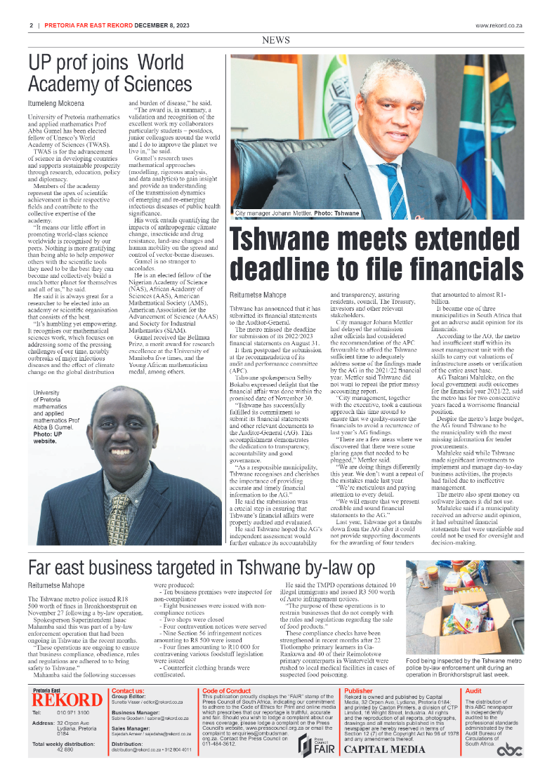 Rekord Far East 08 December 2023 page 2