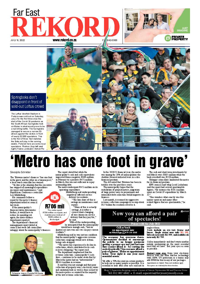 Rekord Far East 08 July 2022 page 1
