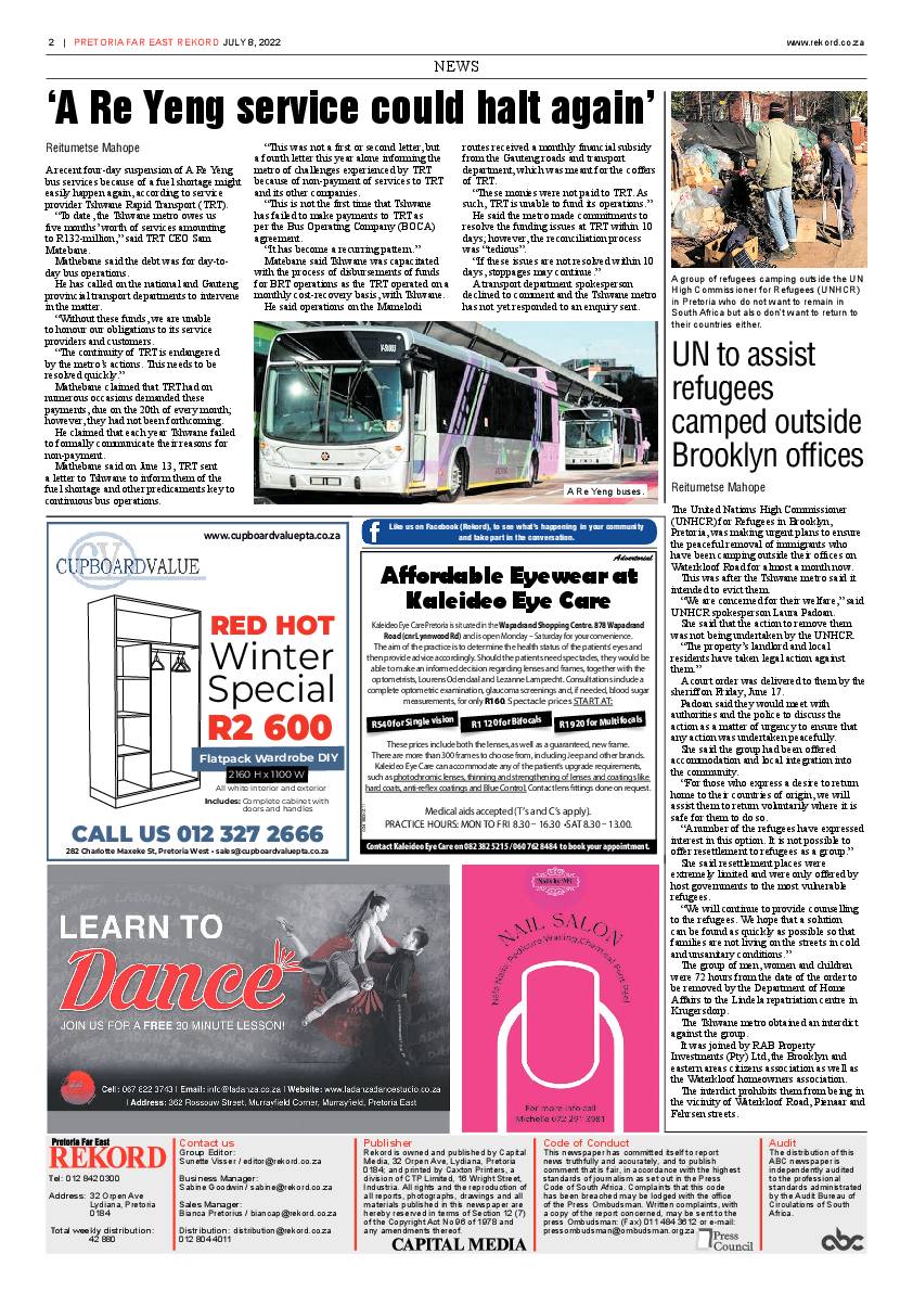 Rekord Far East 08 July 2022 page 2