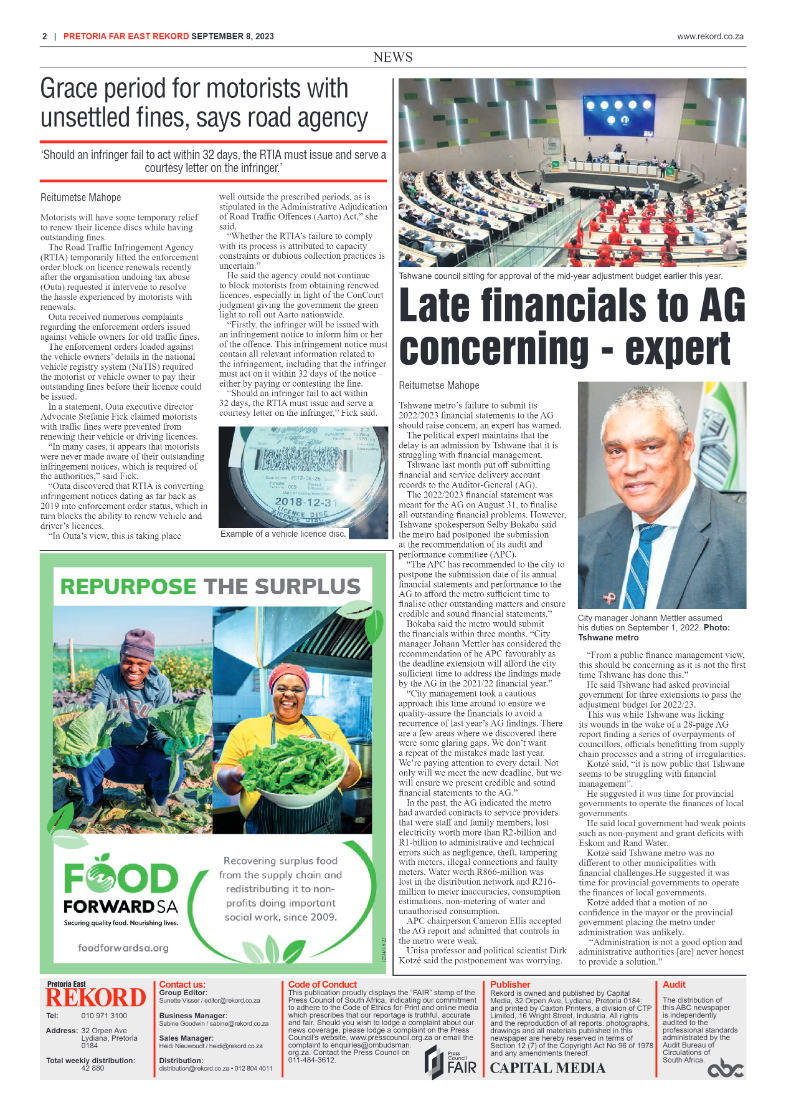 Rekord Far East 08  September 2023 page 2