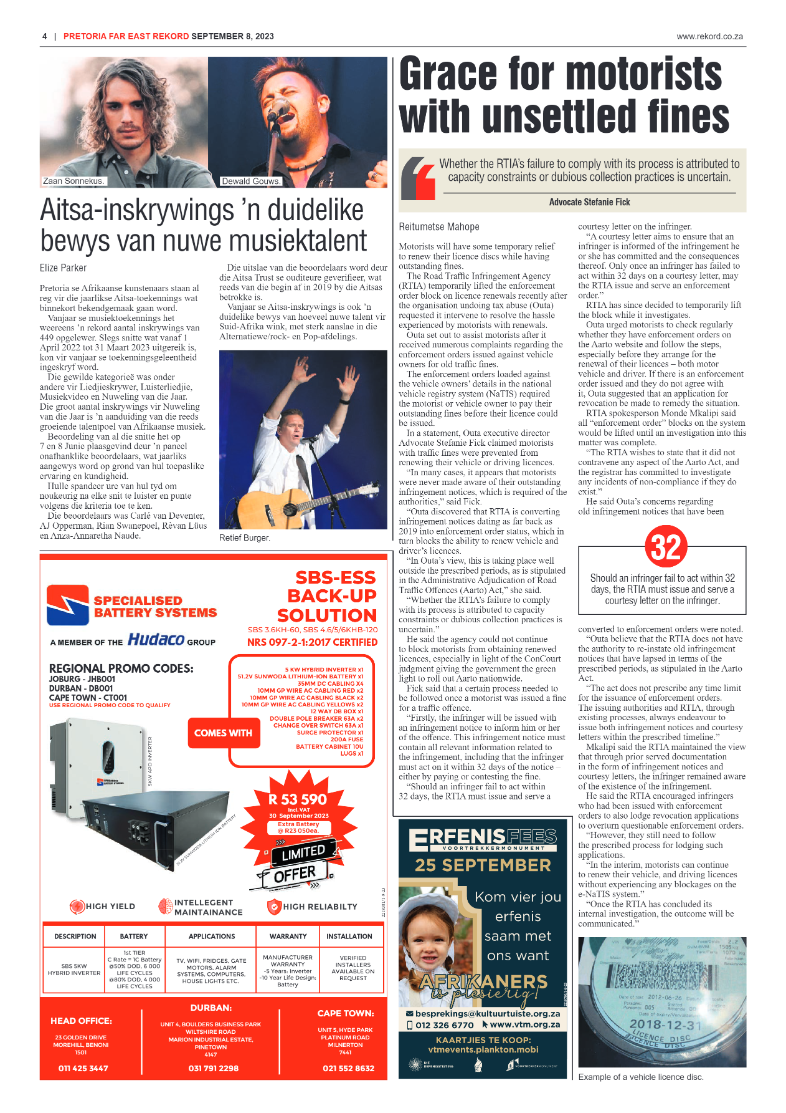 Rekord Far East 08  September 2023 page 4