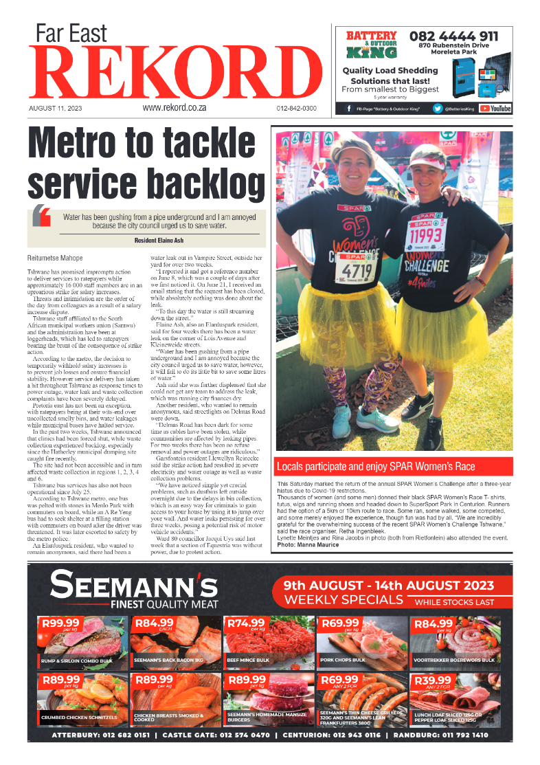 Rekord Far East 09 August 2023 page 1