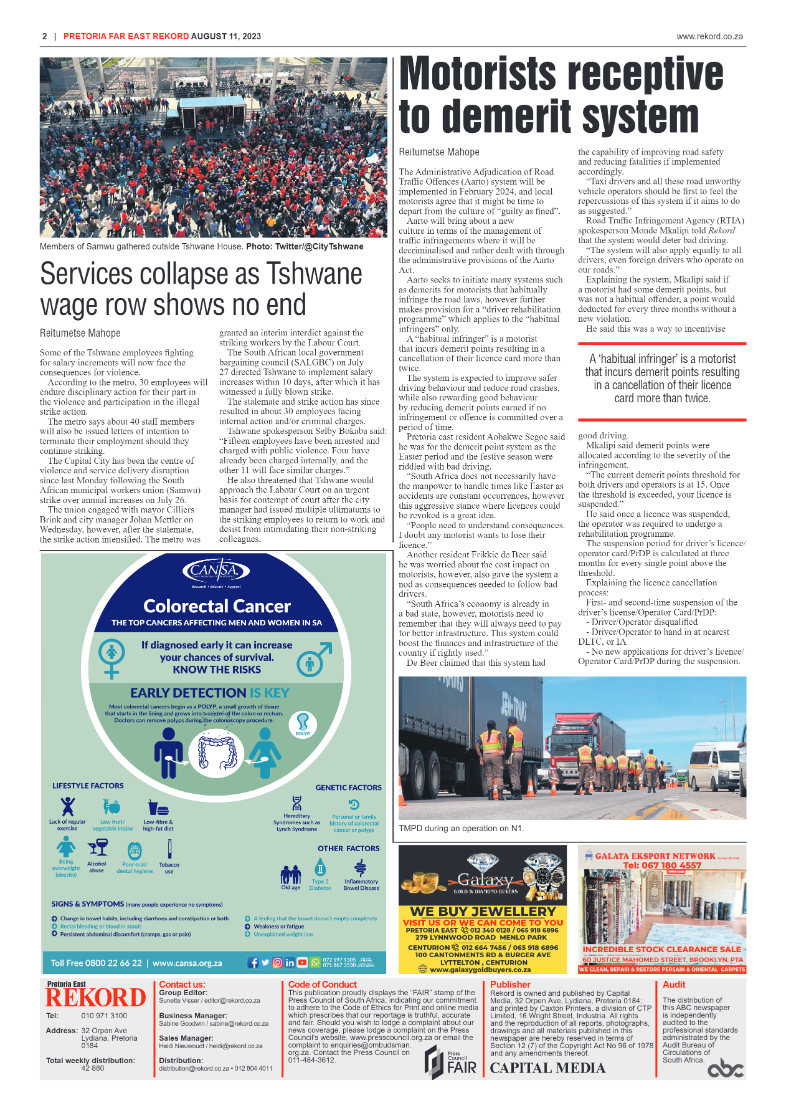 Rekord Far East 09 August 2023 page 2