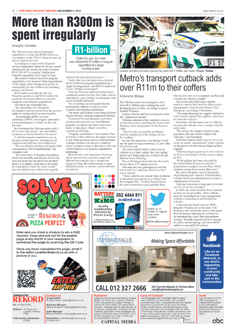 Rekord Far East 09 December 2022 page 2