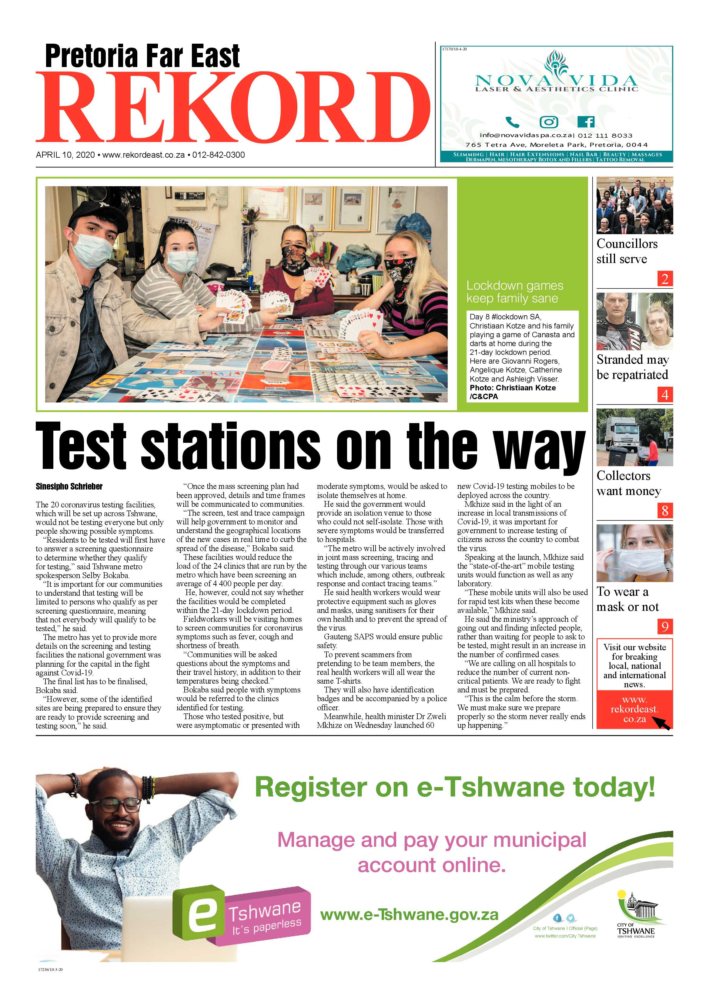 Rekord Far East 10 April 2020 page 1
