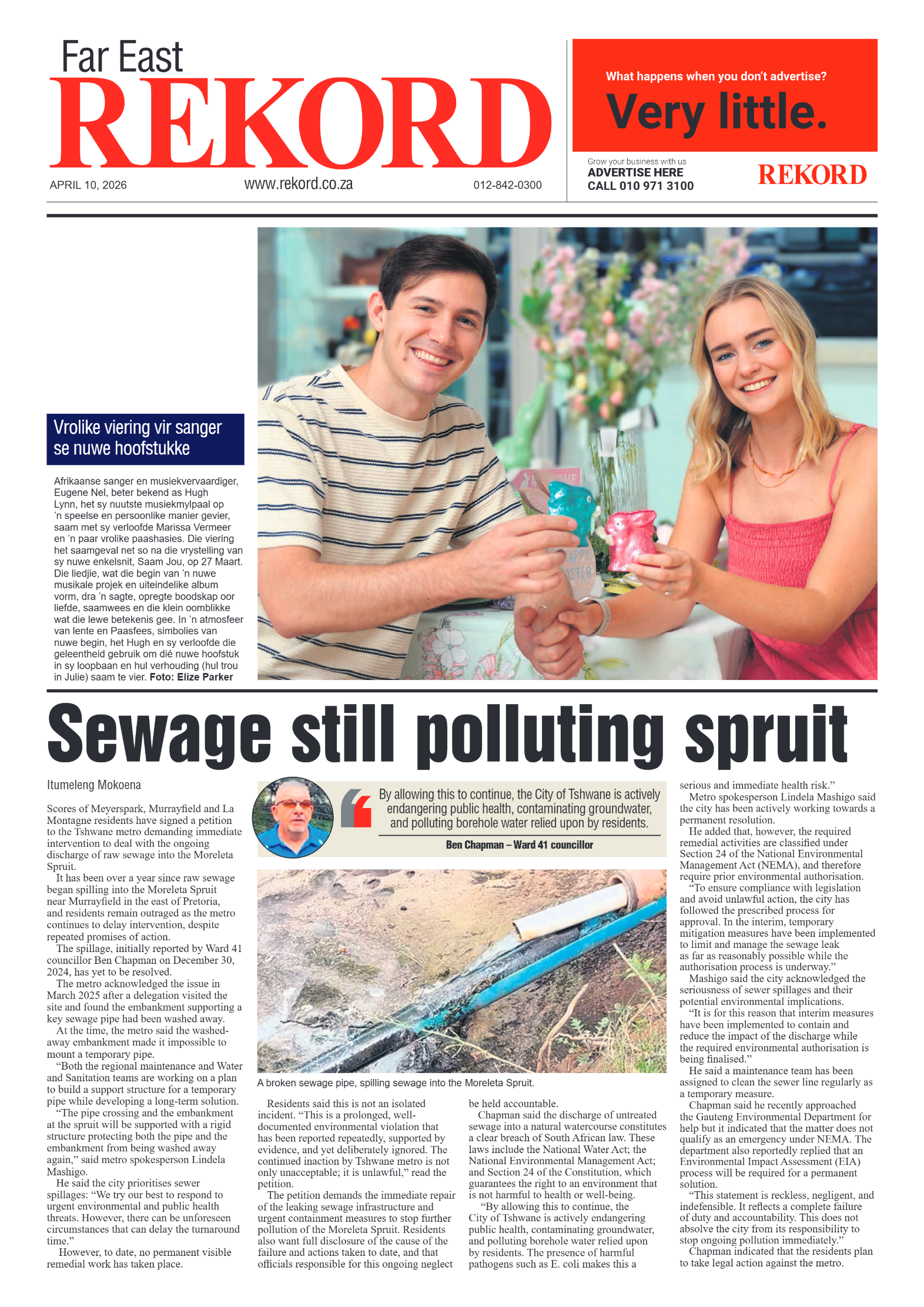 Rekord Far East 10 April 2026 page 1