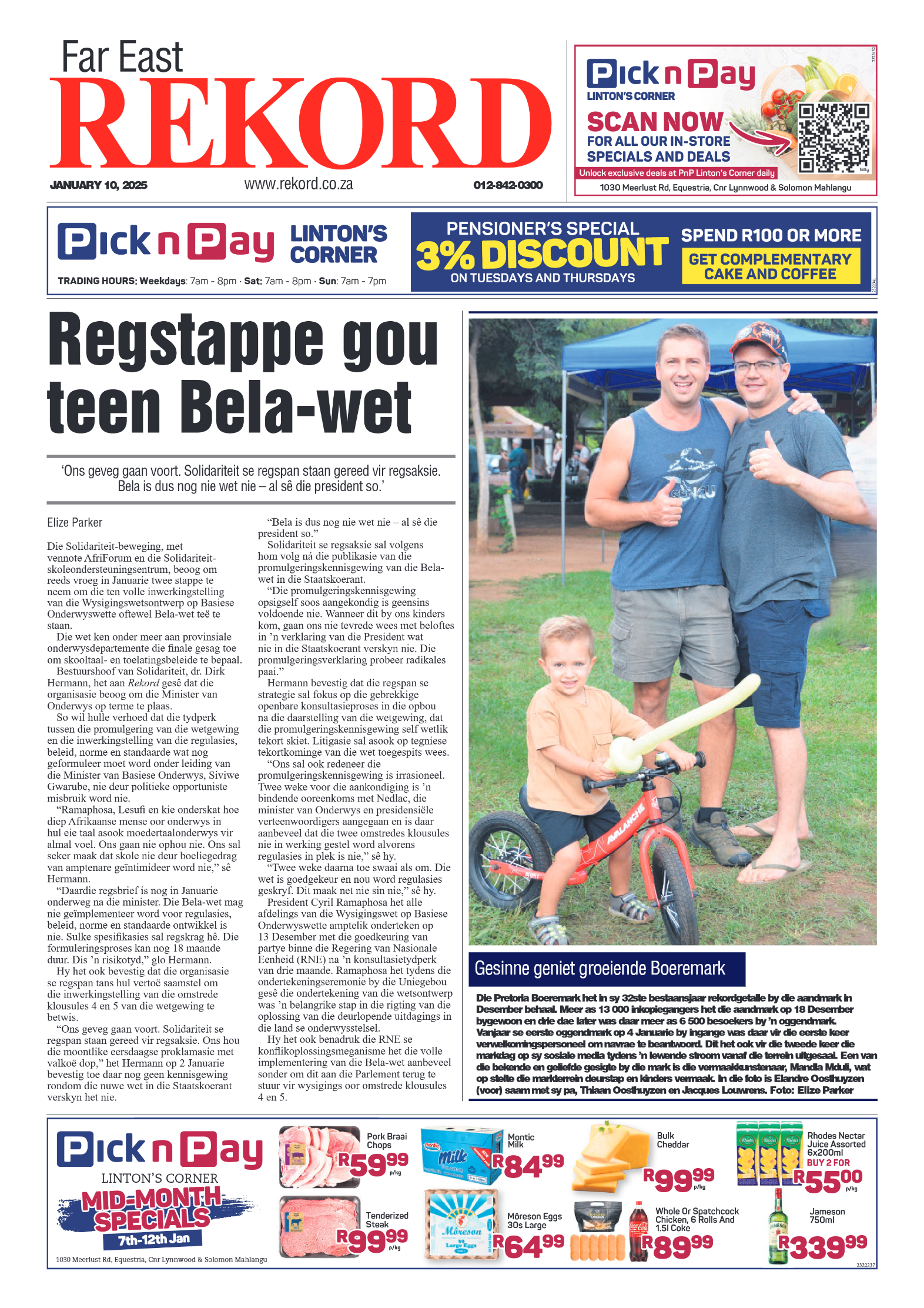 Rekord Far East 10 January 2025 page 1