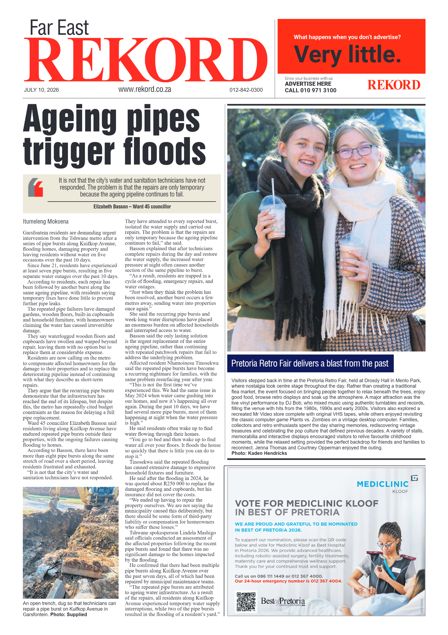 Rekord Far East 10 July 2026 page 1