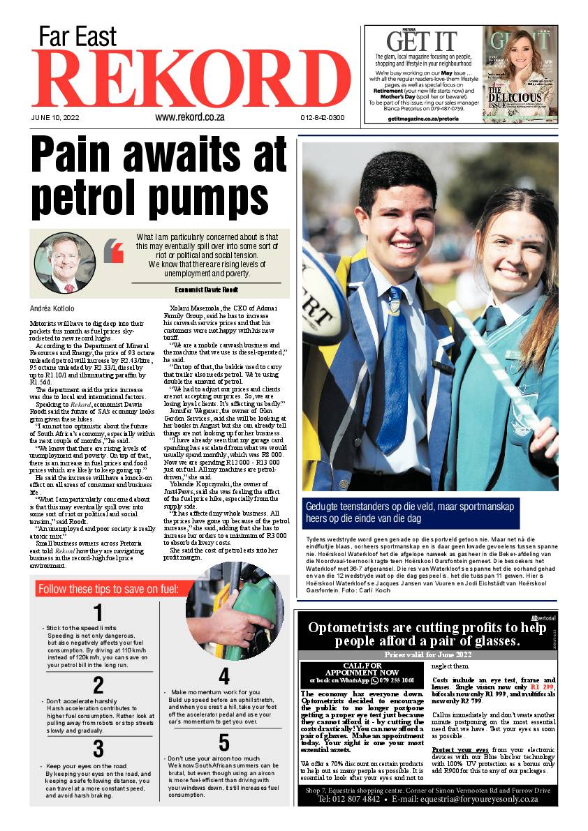 Rekord Far East 10 June 2022 page 1
