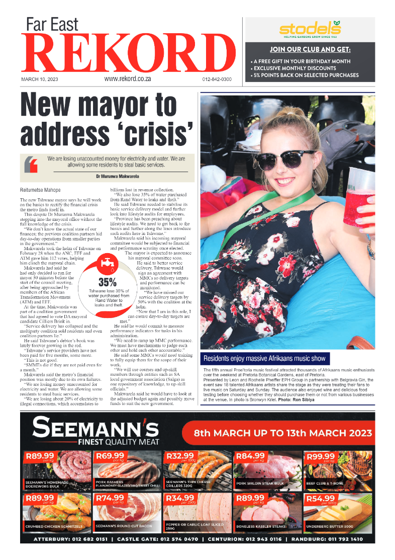 Rekord Far East 10 March 2023 page 1