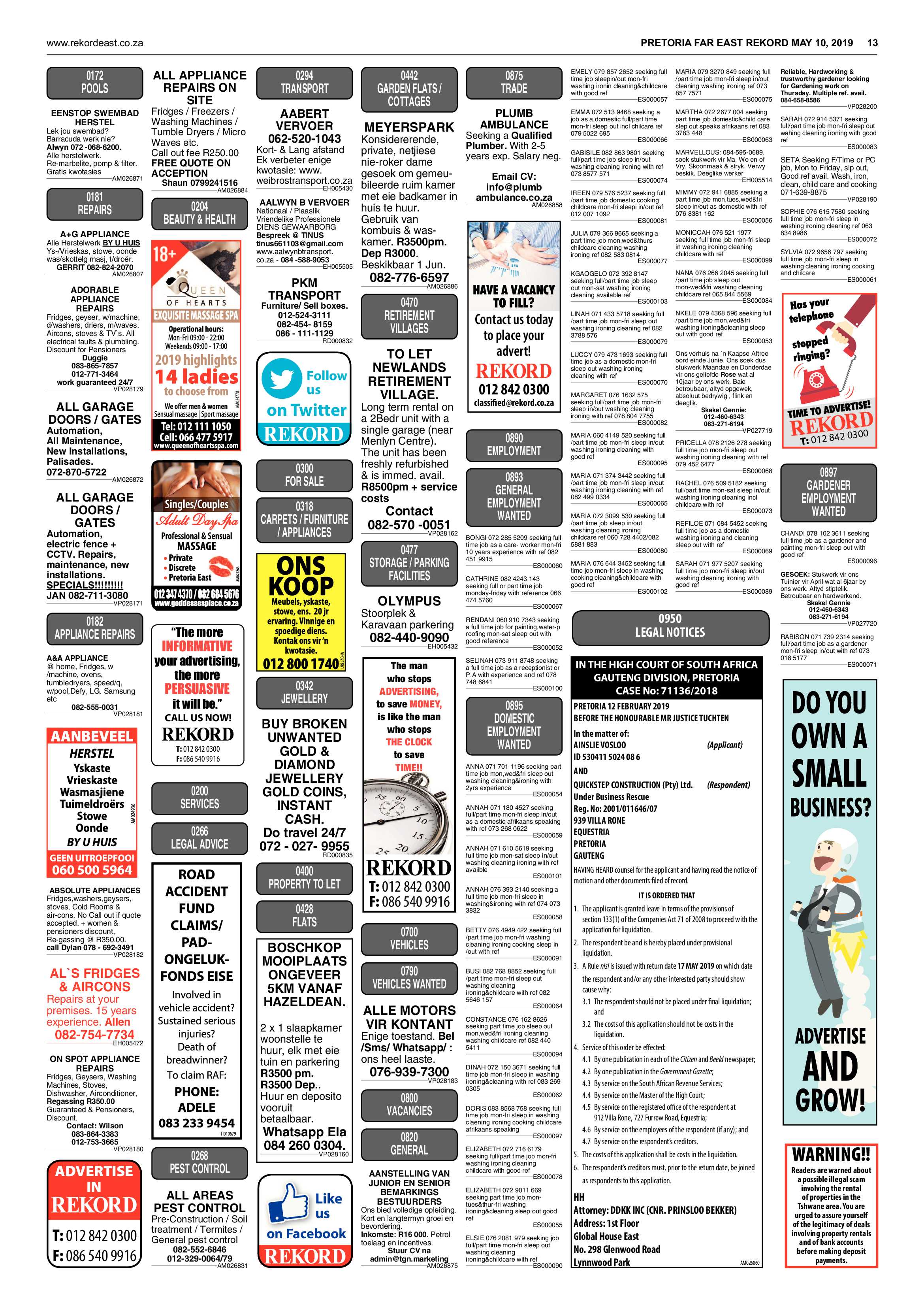 Rekord Far East 10 May 2019 page 13