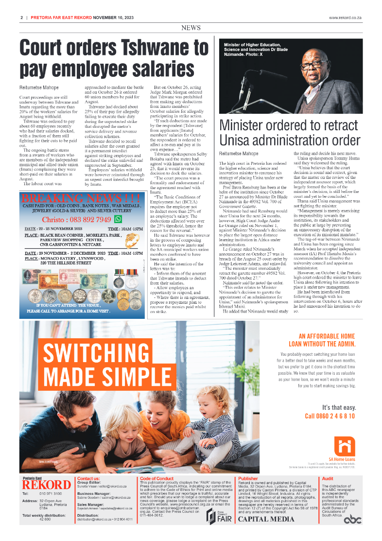 Rekord Far East 10 November 2023 page 2