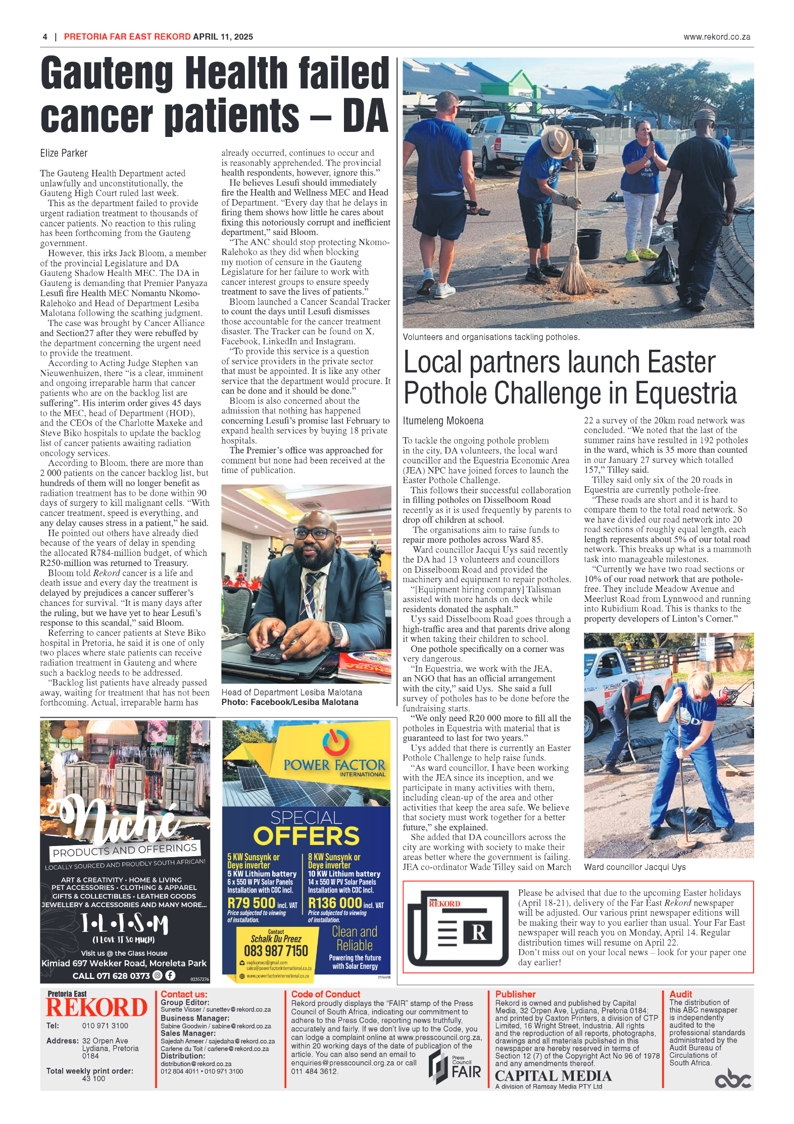 Rekord Far East 11 April 2025 page 4