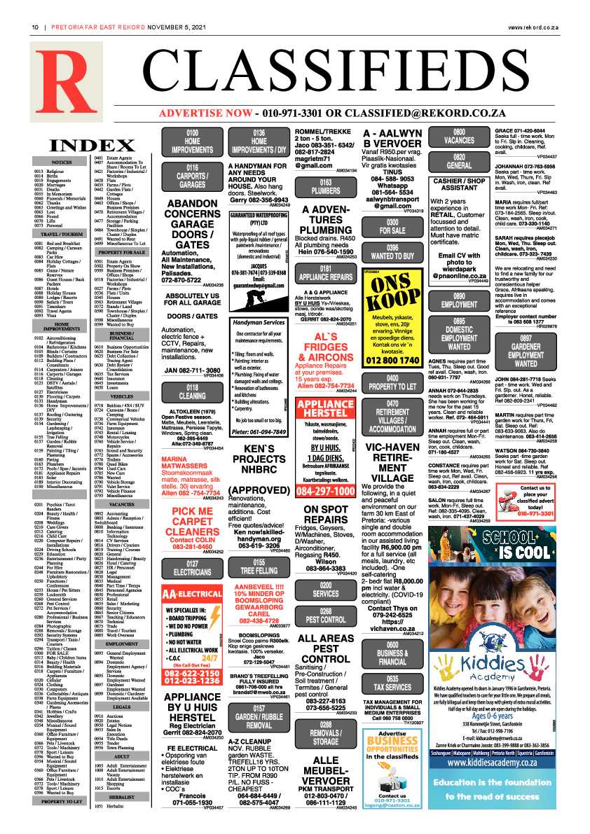 Rekord Far East 11 November 2021 page 10