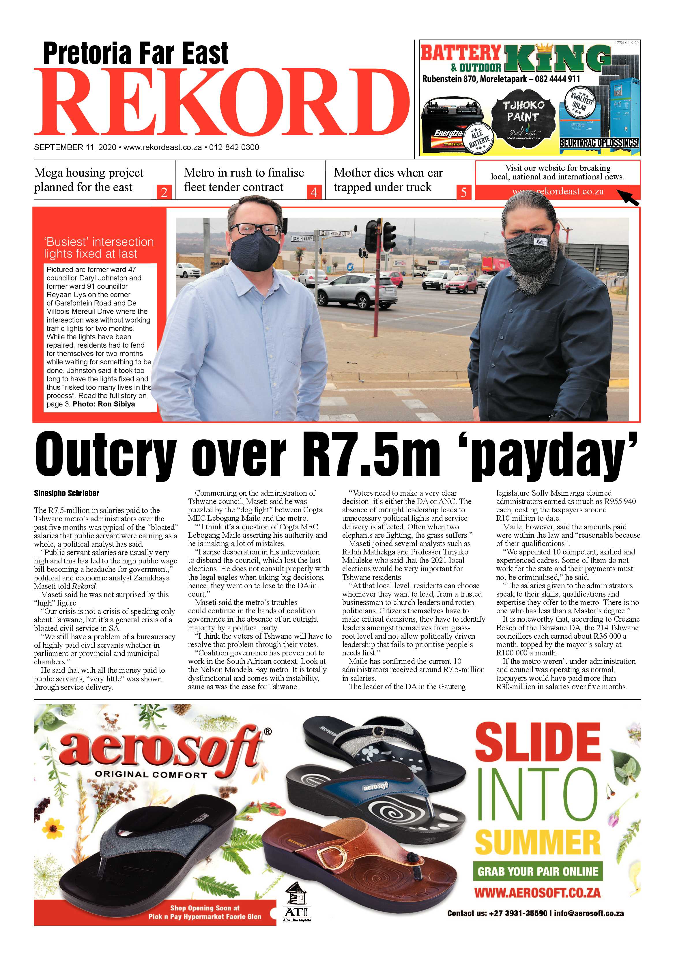 Rekord Far East 11 September 2020 page 1