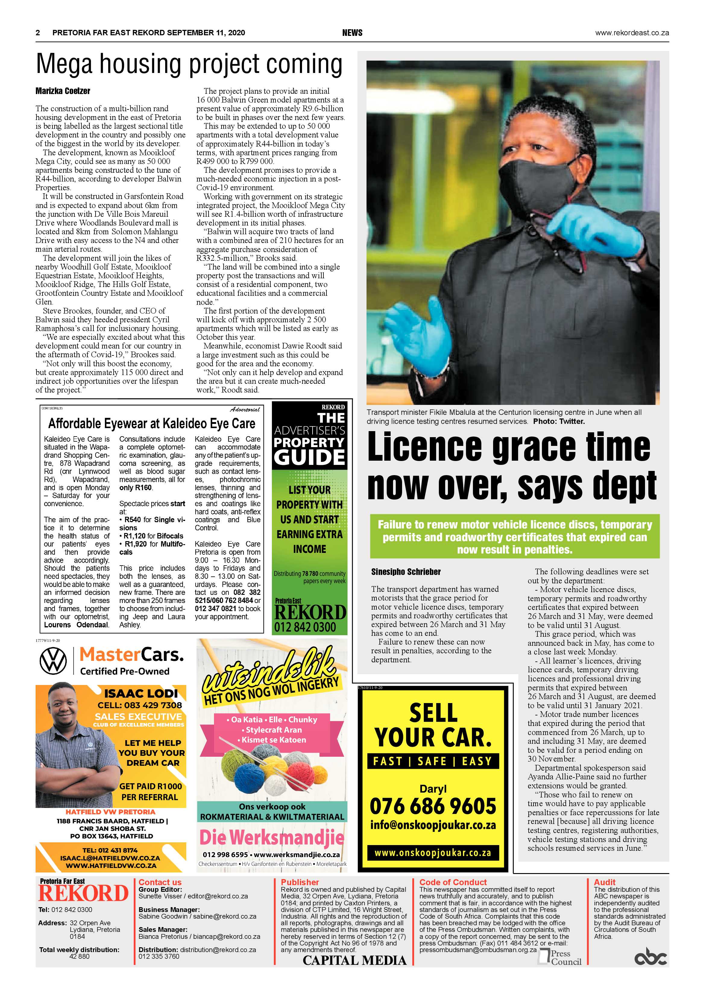 Rekord Far East 11 September 2020 page 2