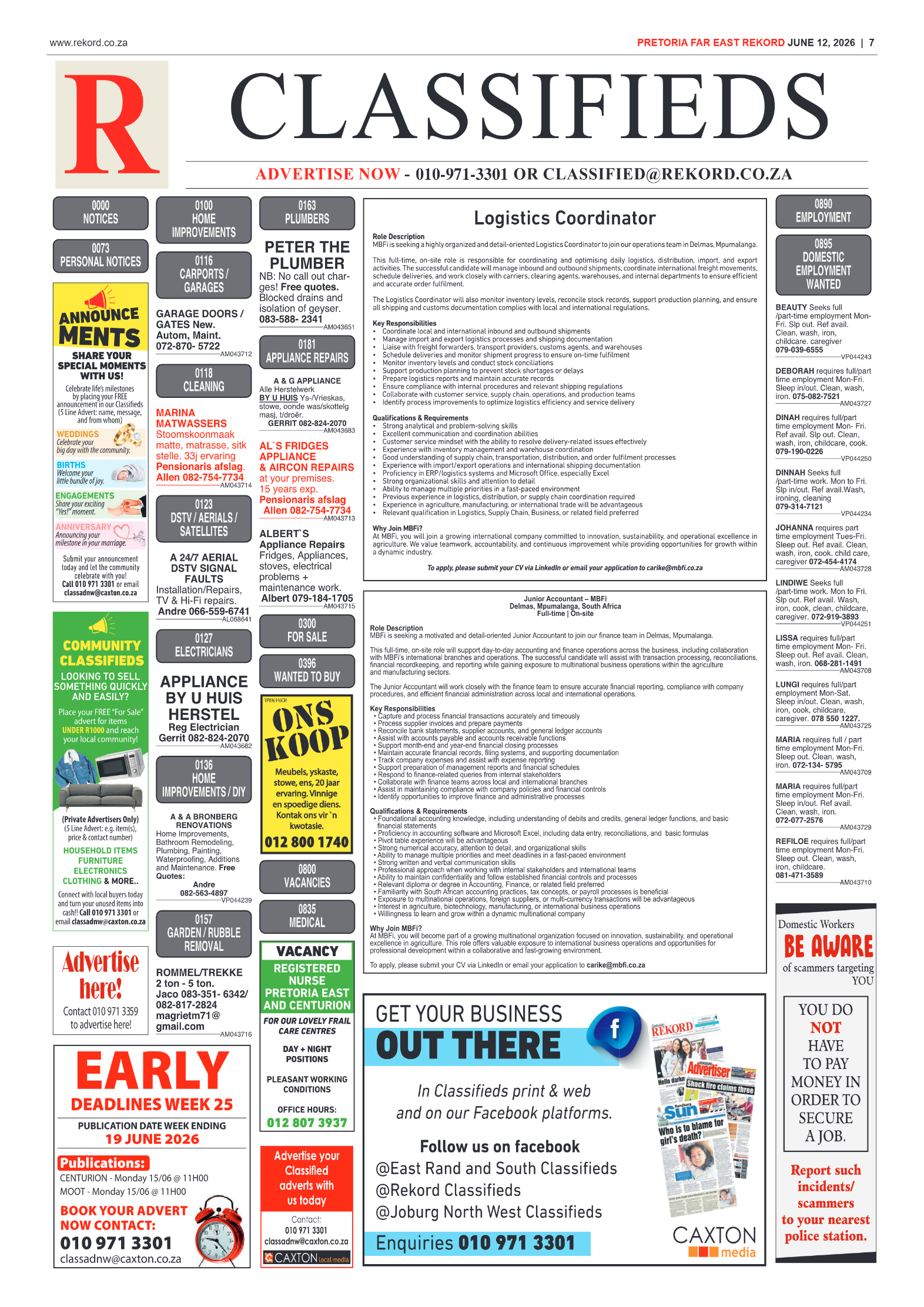 Rekord Far East 12 June 2026 page 7