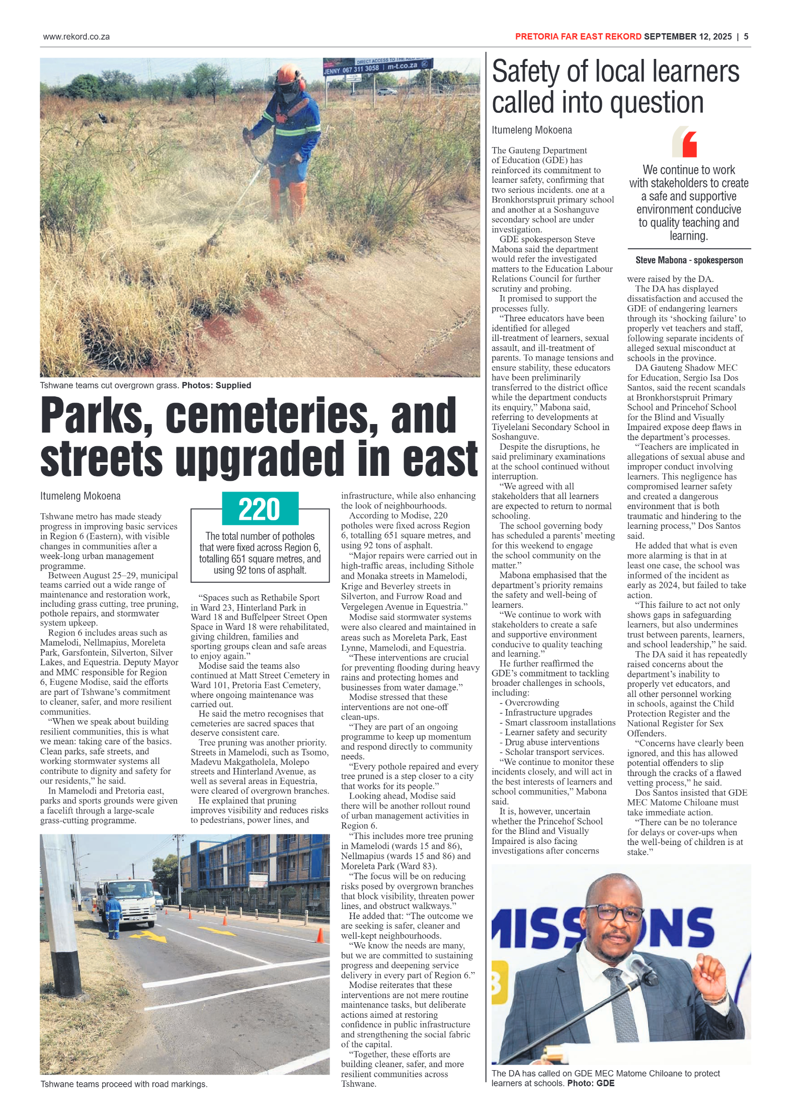Rekord Far East 12 September 2025 page 5