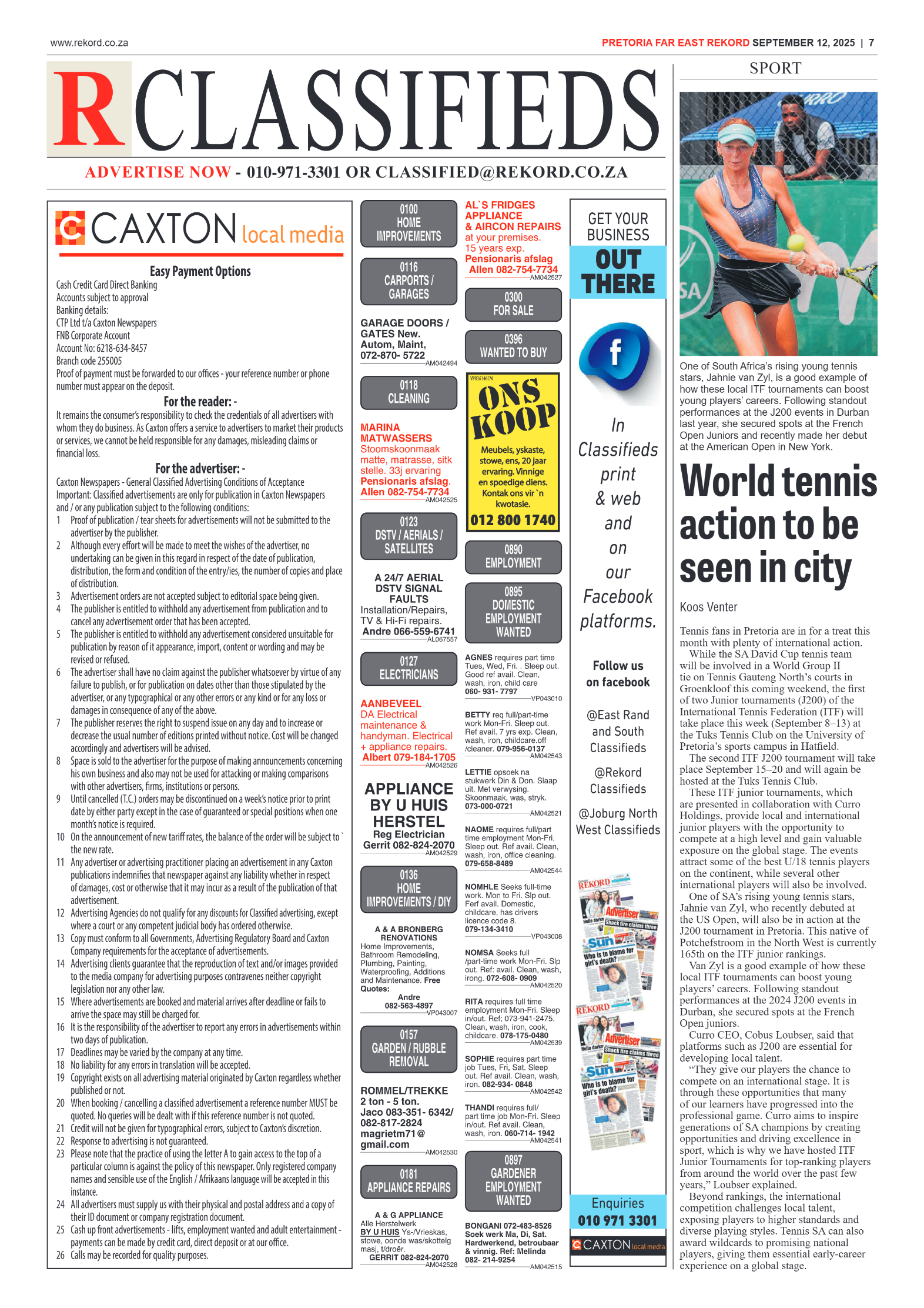 Rekord Far East 12 September 2025 page 7