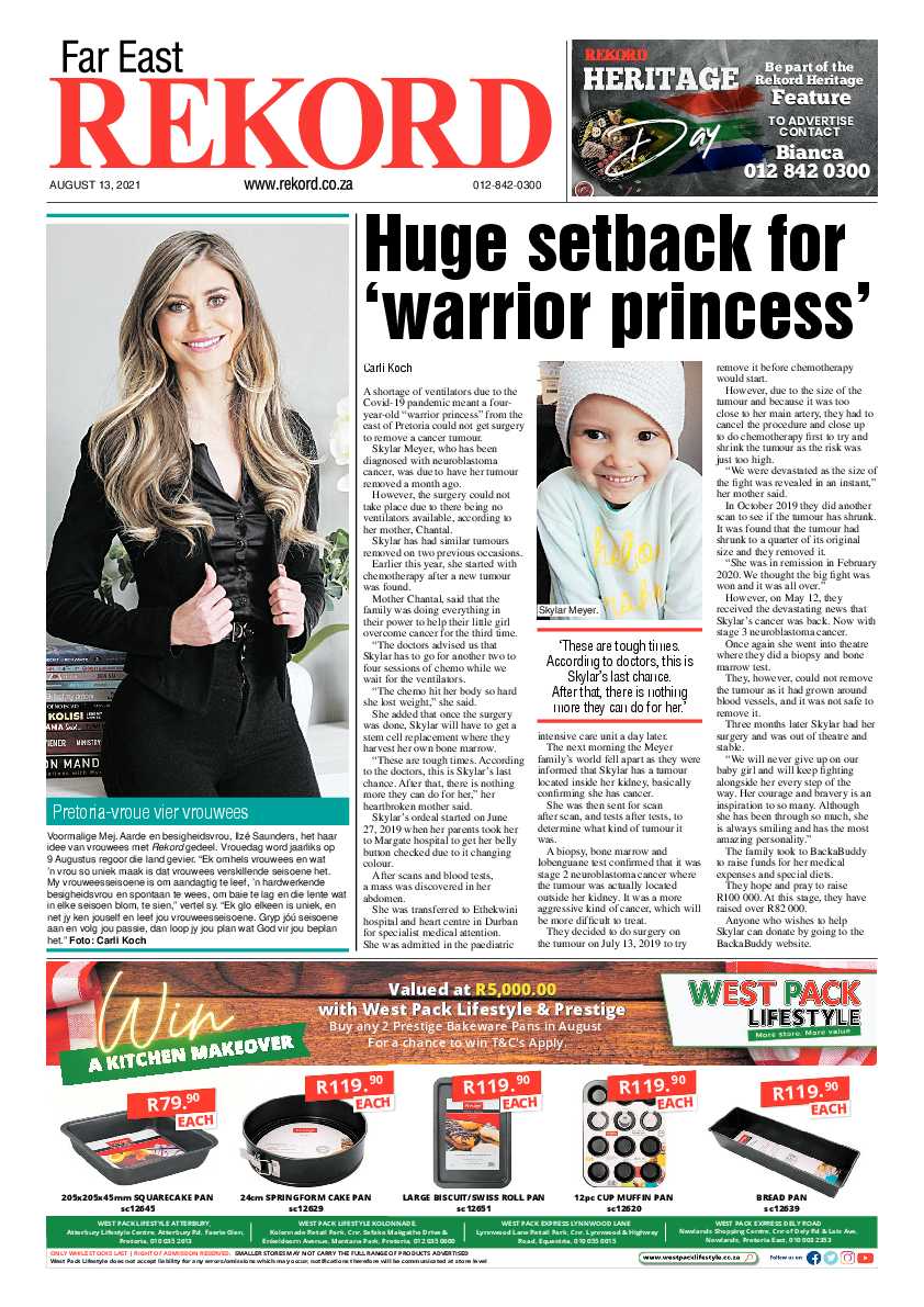 Rekord Far East 13 August 2021 page 1